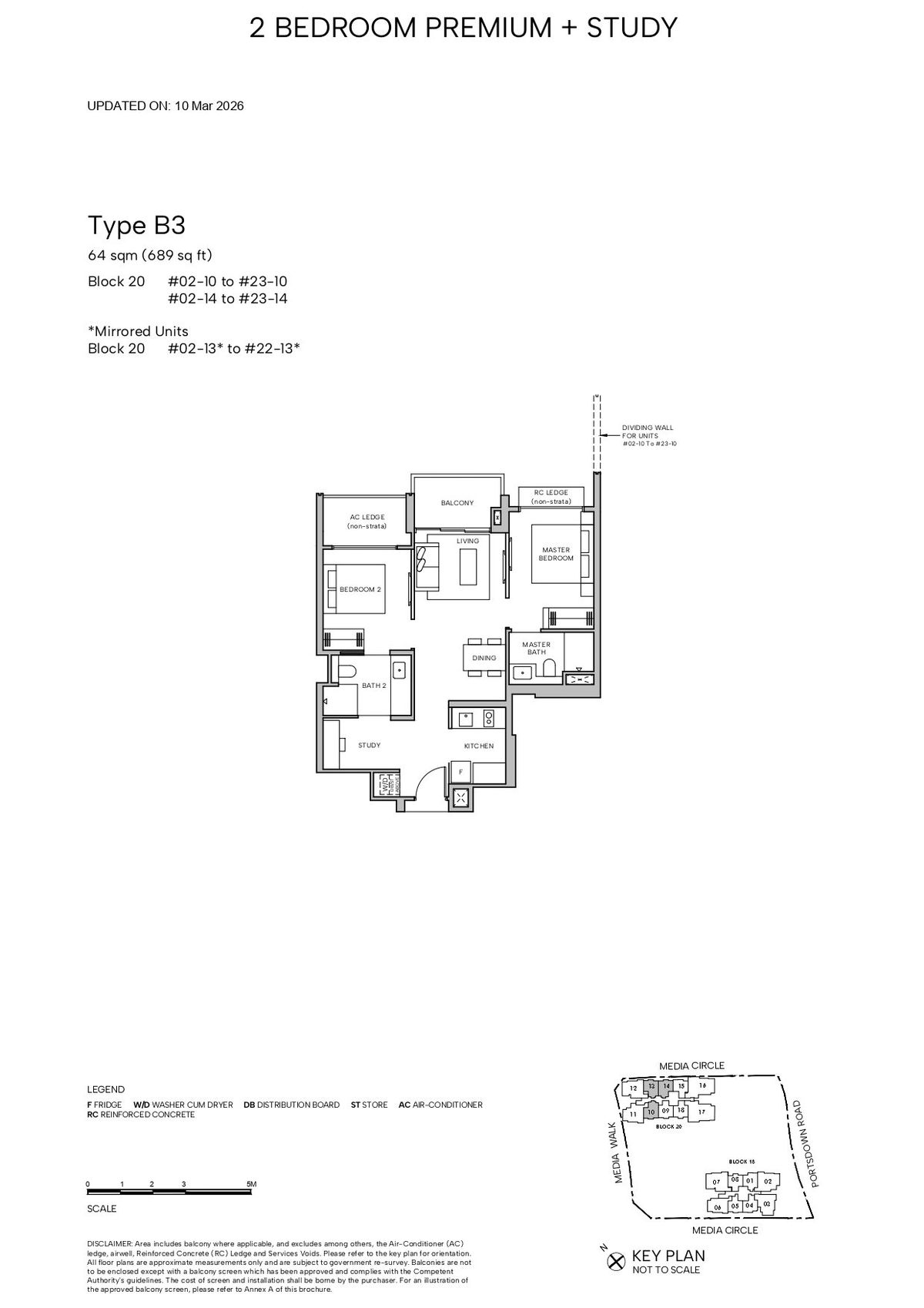 Hudson Place Residences B3 floor plan