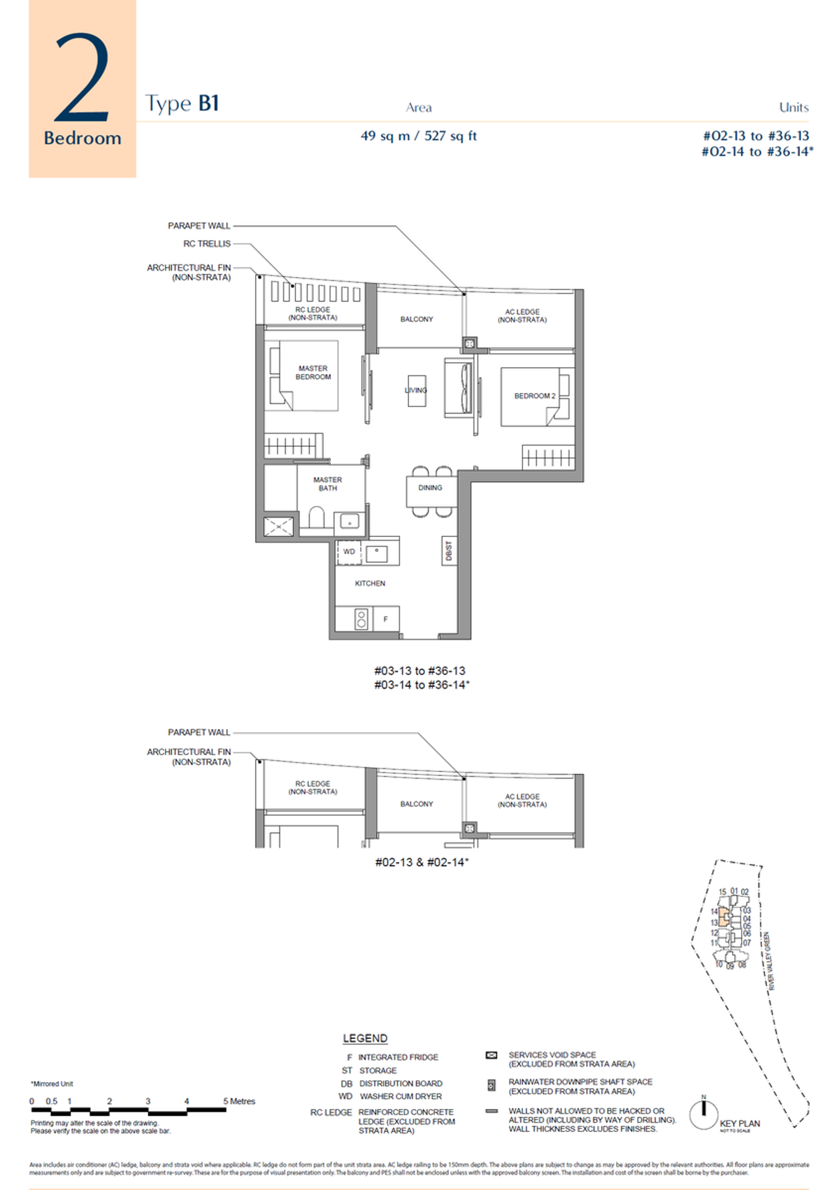 River Green 嘉溪绿苑 B1 floor plan