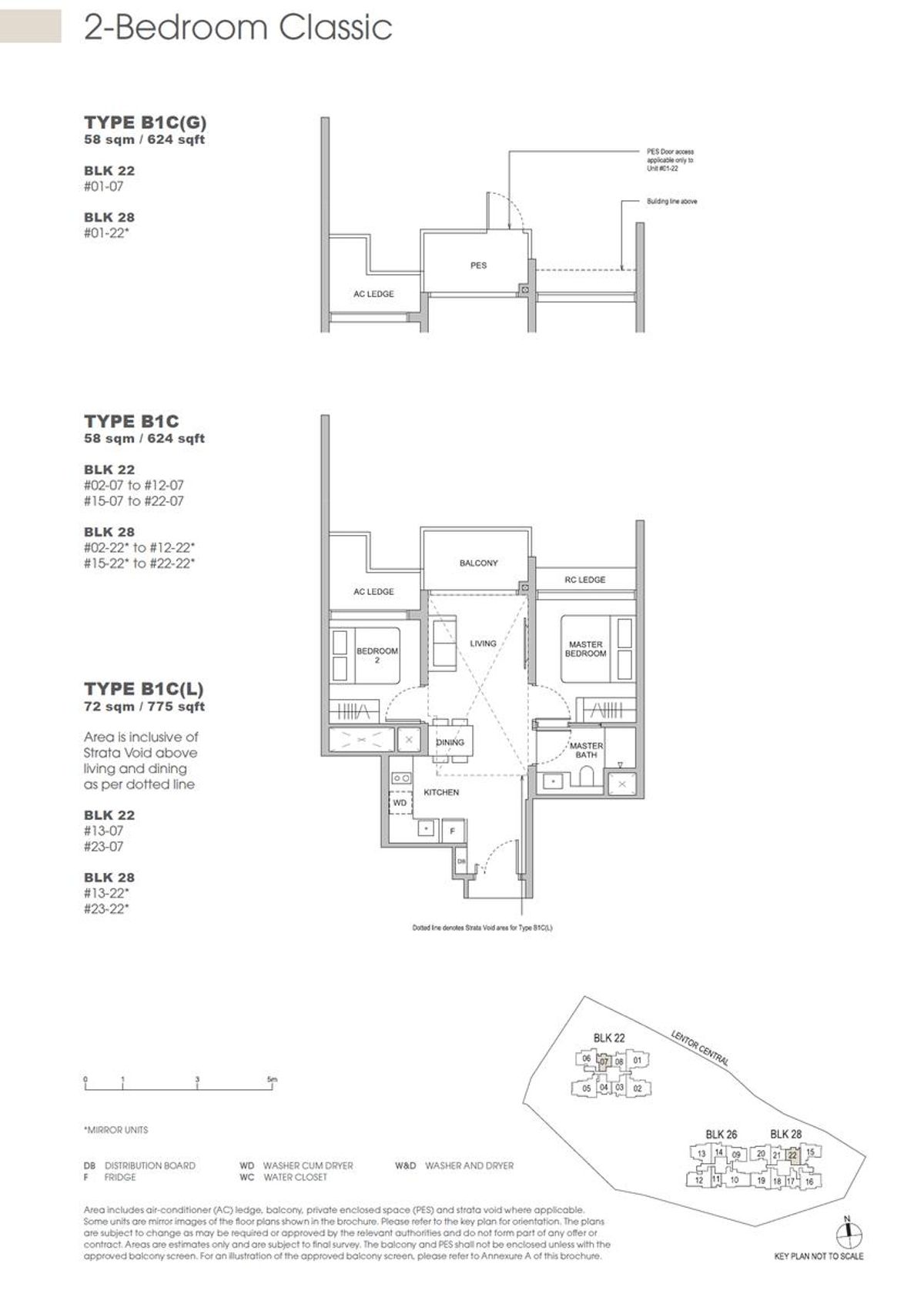 Hillock Green 悦翠轩 B1C(L) floor plan