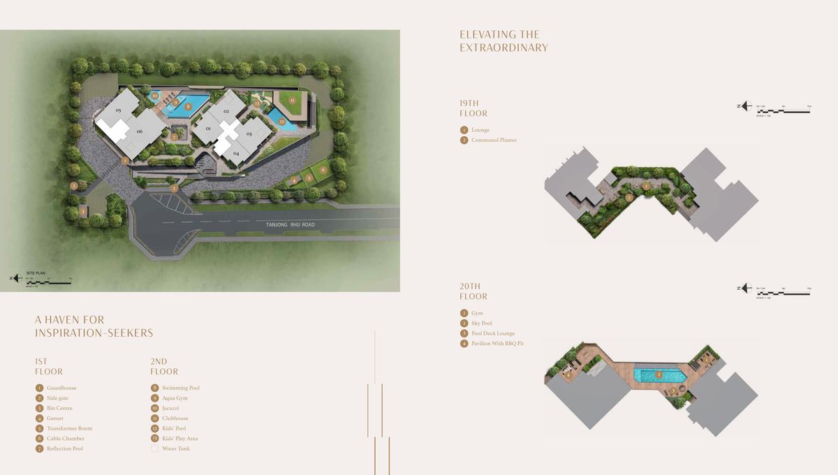 Arina East Residences 雅丽轩 site plan