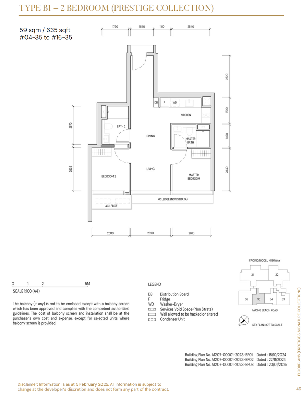 Aurea B1 floor plan