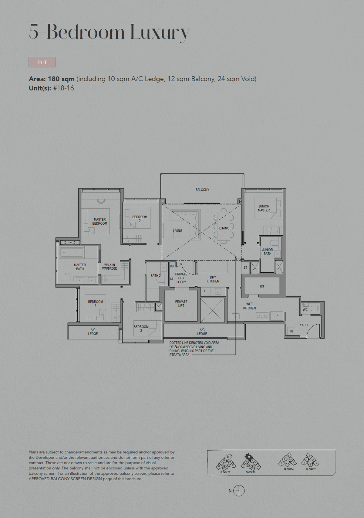 SORA 水岸華庭 E1-T floor plan