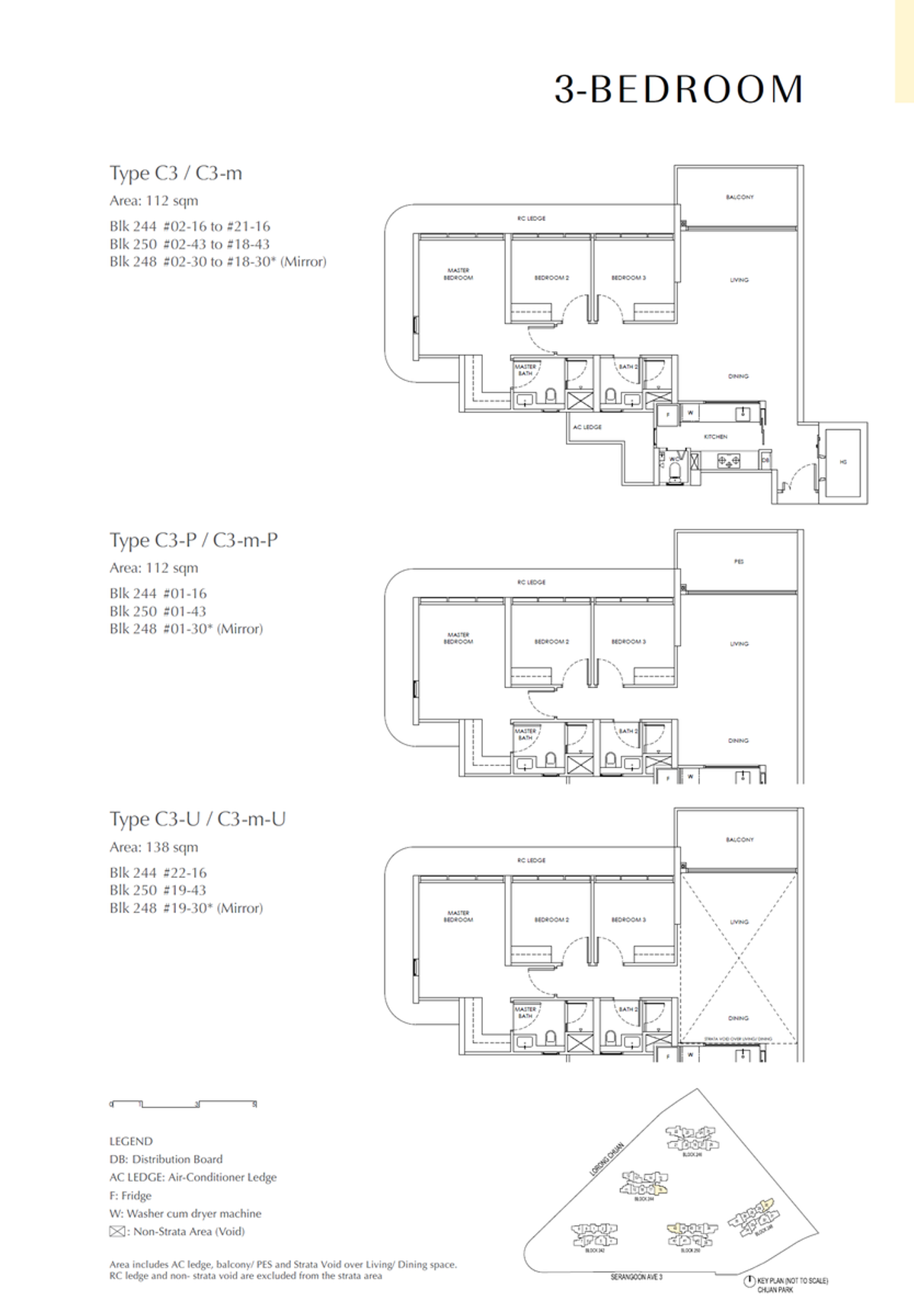 Chuan Park 鑫丰瑞府 C3 floor plan