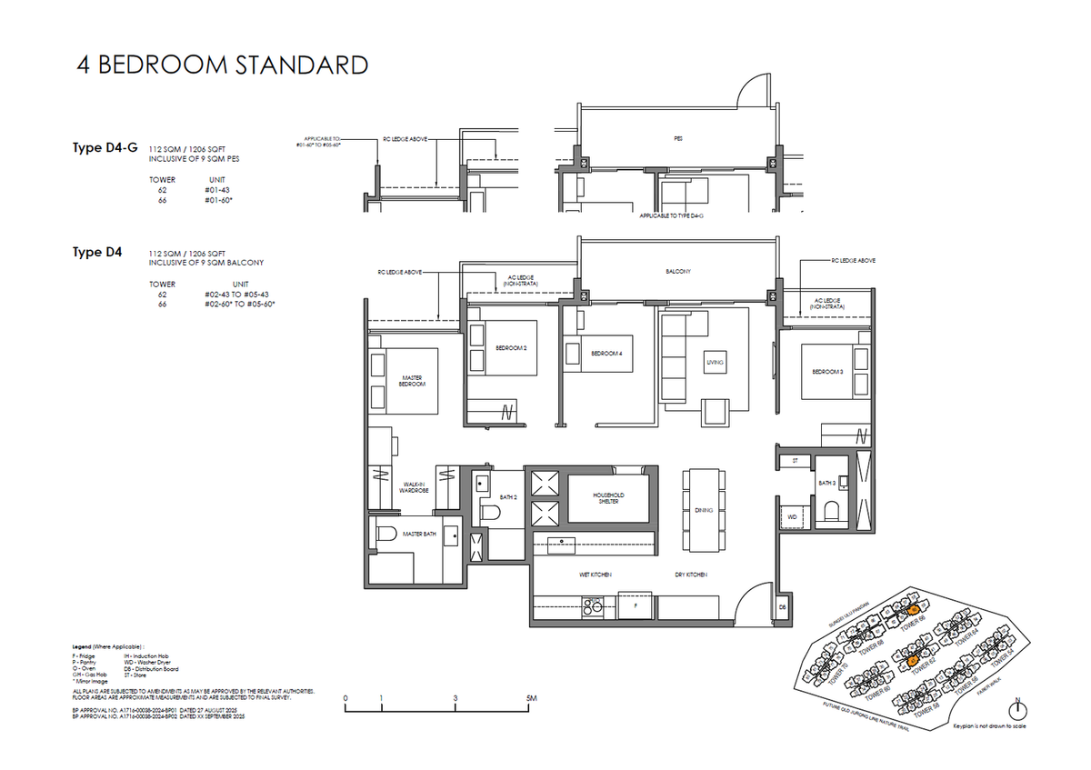 Faber Residence D4-G floor plan