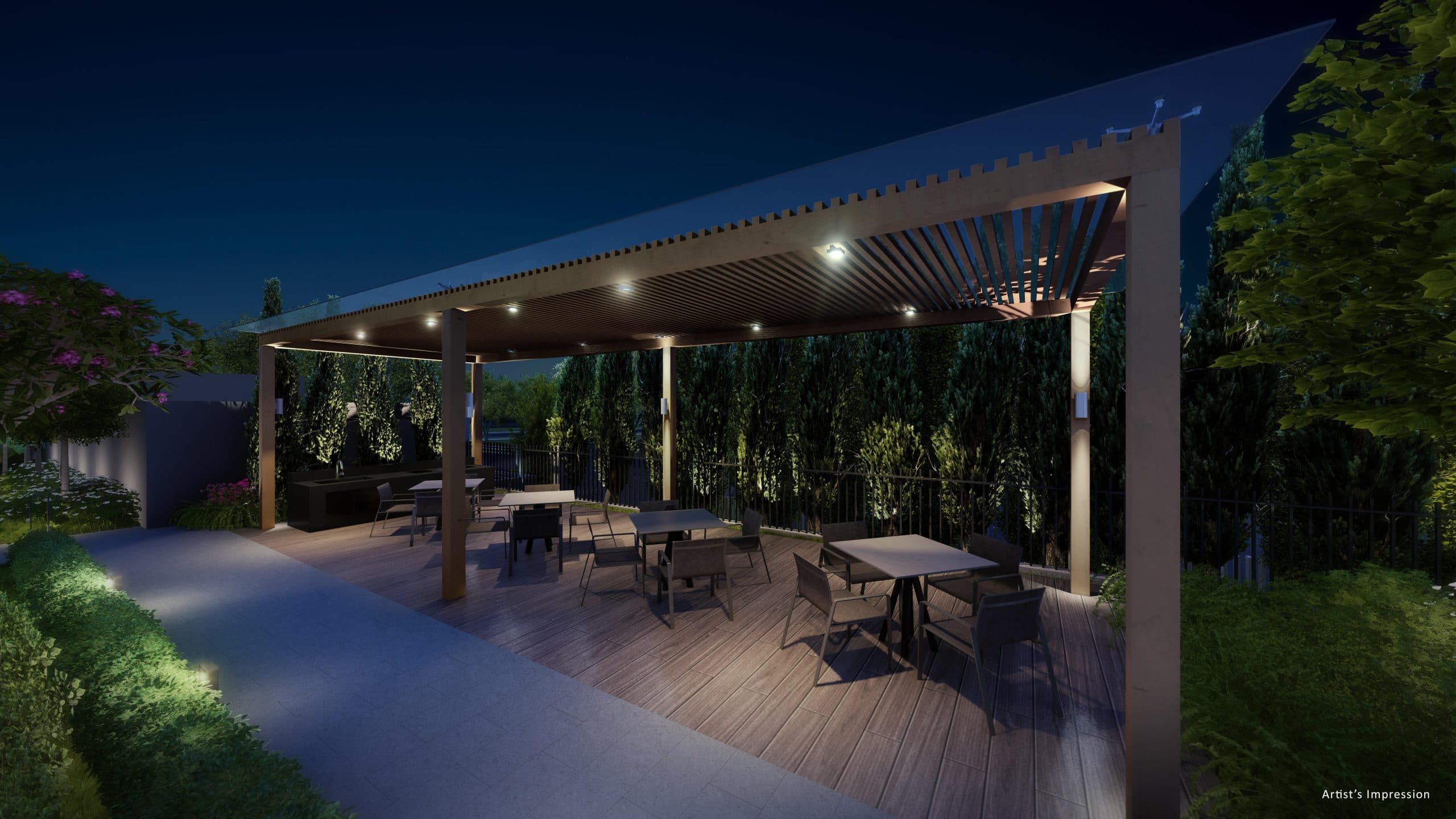 BBQ Dining Pavilion