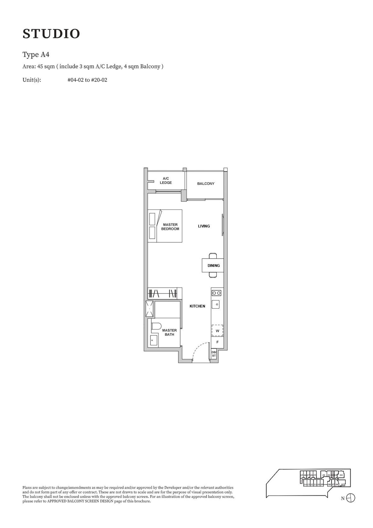 TMW Maxwell A4 floor plan