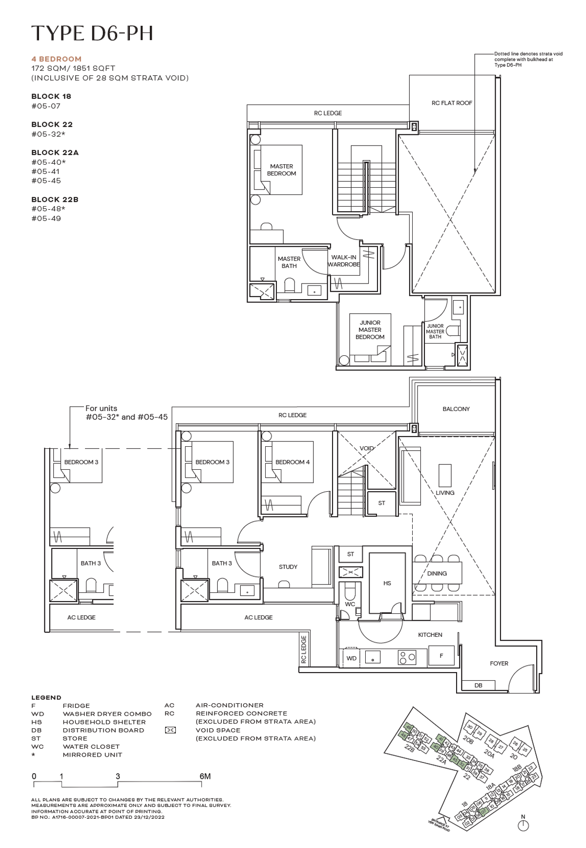 Terra Hill 顶丽峰 D6 floor plan