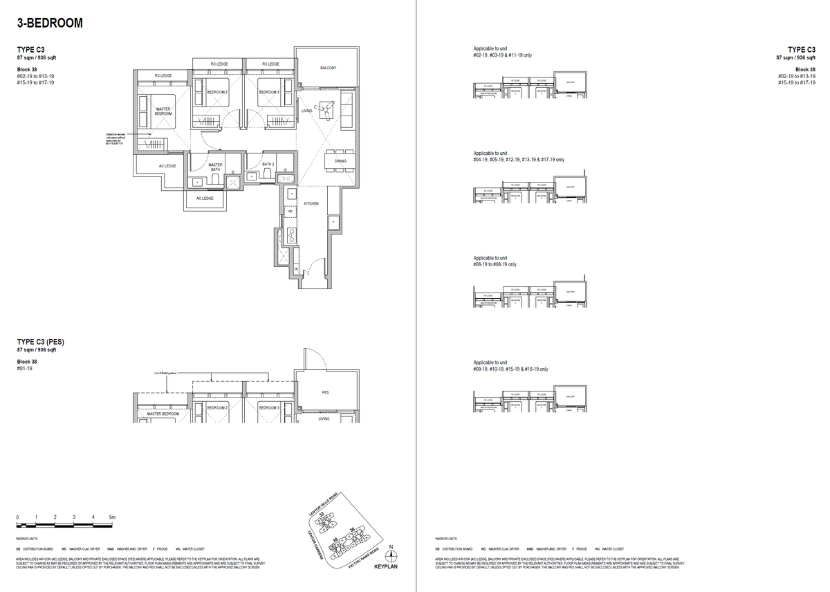 Lentoria C3 floor plan