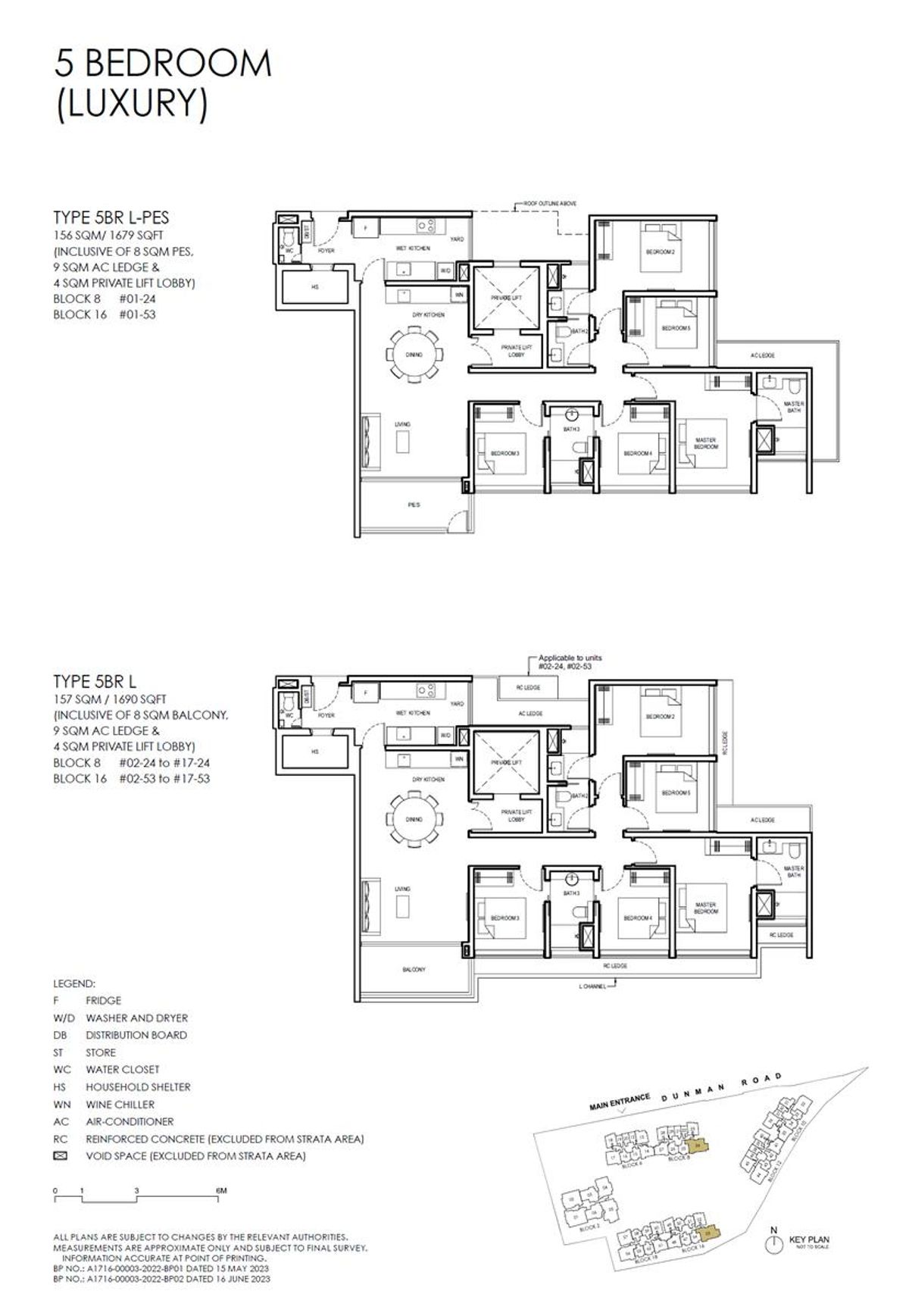 Grand Dunman 名门世家 5BR L floor plan
