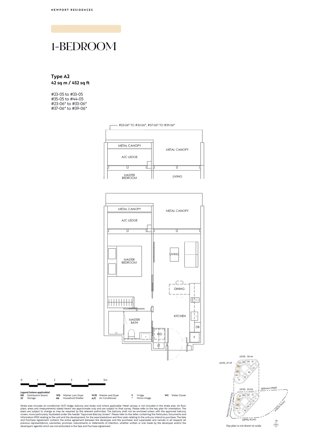 Newport Residences 铂海峰 A2 floor plan