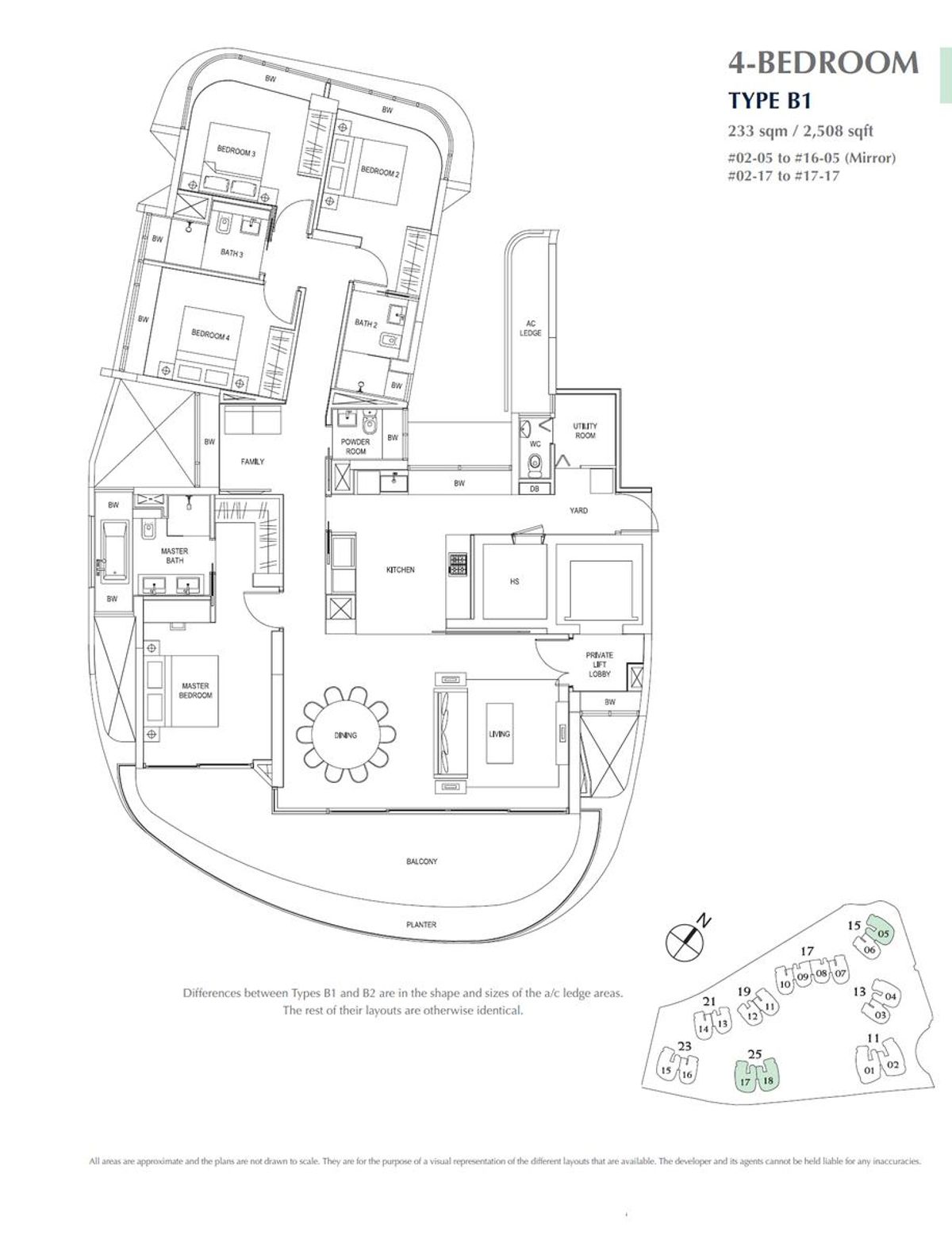 Cape Royale 御丰轩 B1 floor plan