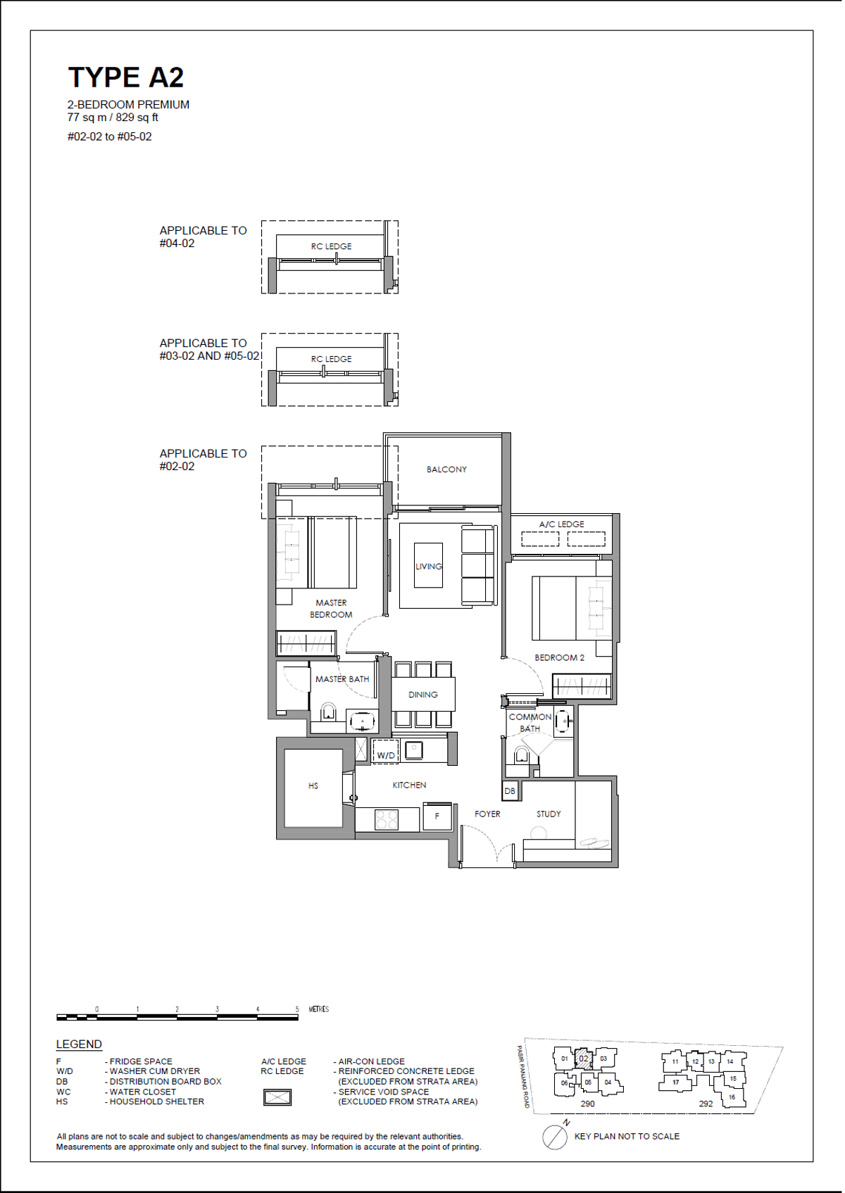 The Hillshore 锦绣山庄 A2 floor plan