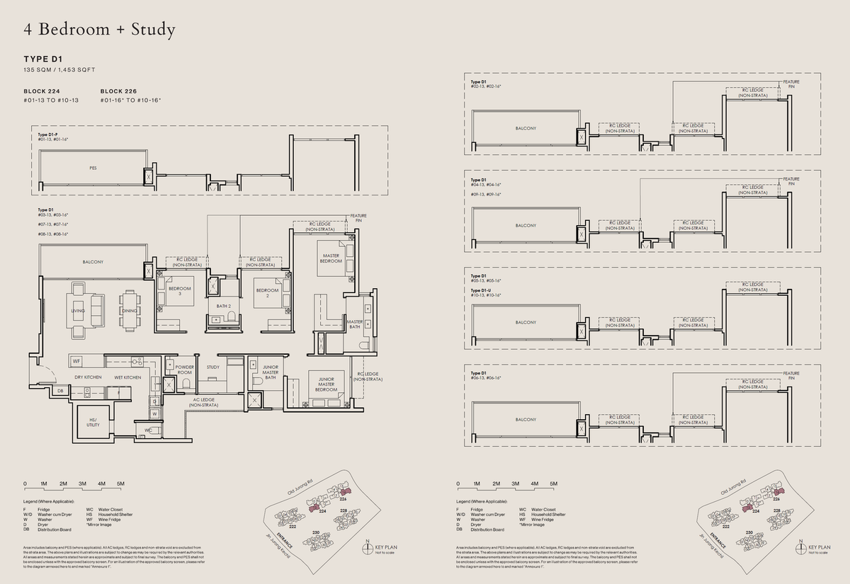 The Sen D1 floor plan