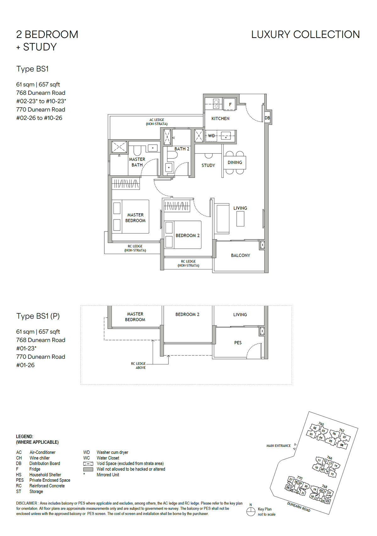 Dunearn House BS1(P) floor plan