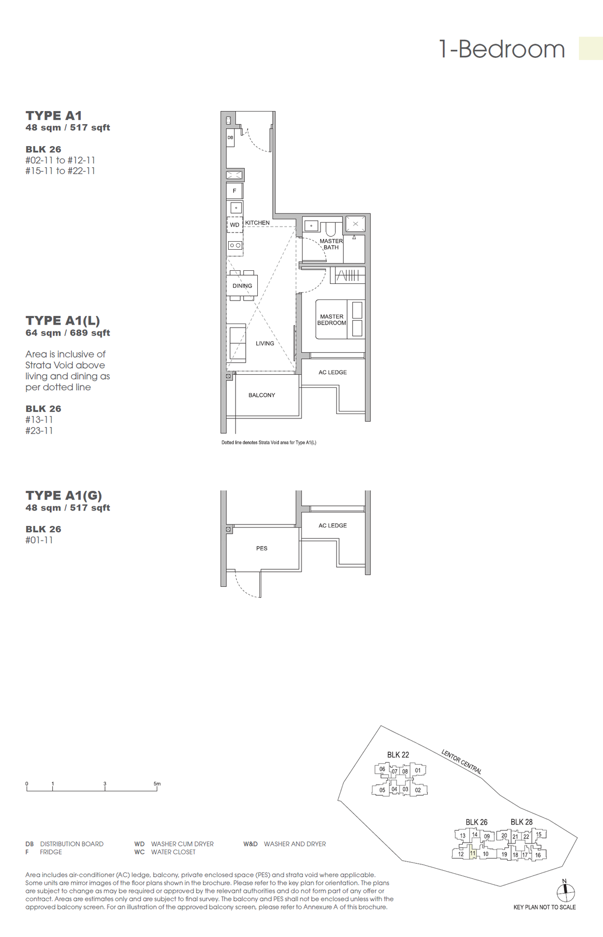 Hillock Green 悦翠轩 A1(L) floor plan