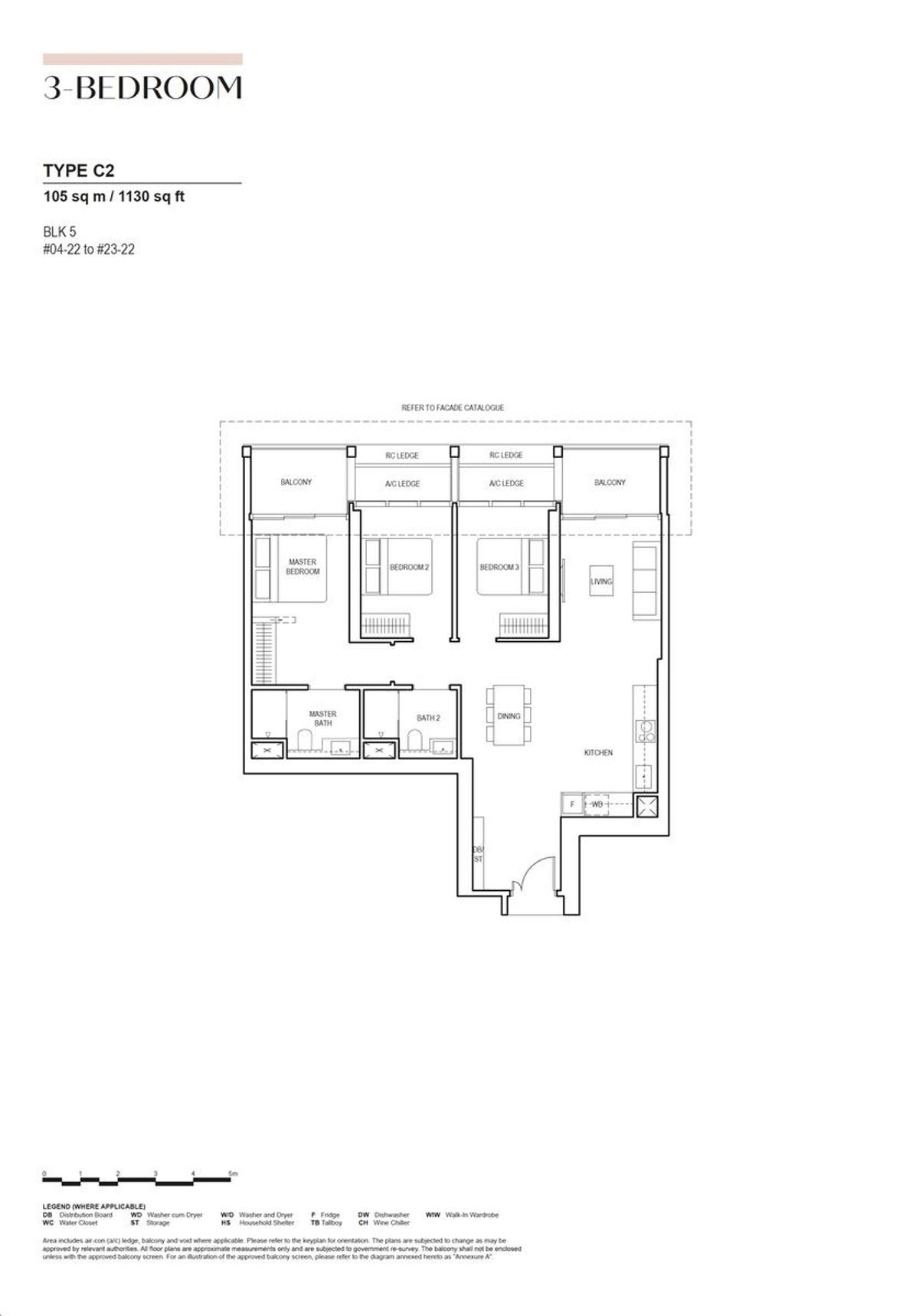 Canninghill Piers 康宁河湾 C2 floor plan
