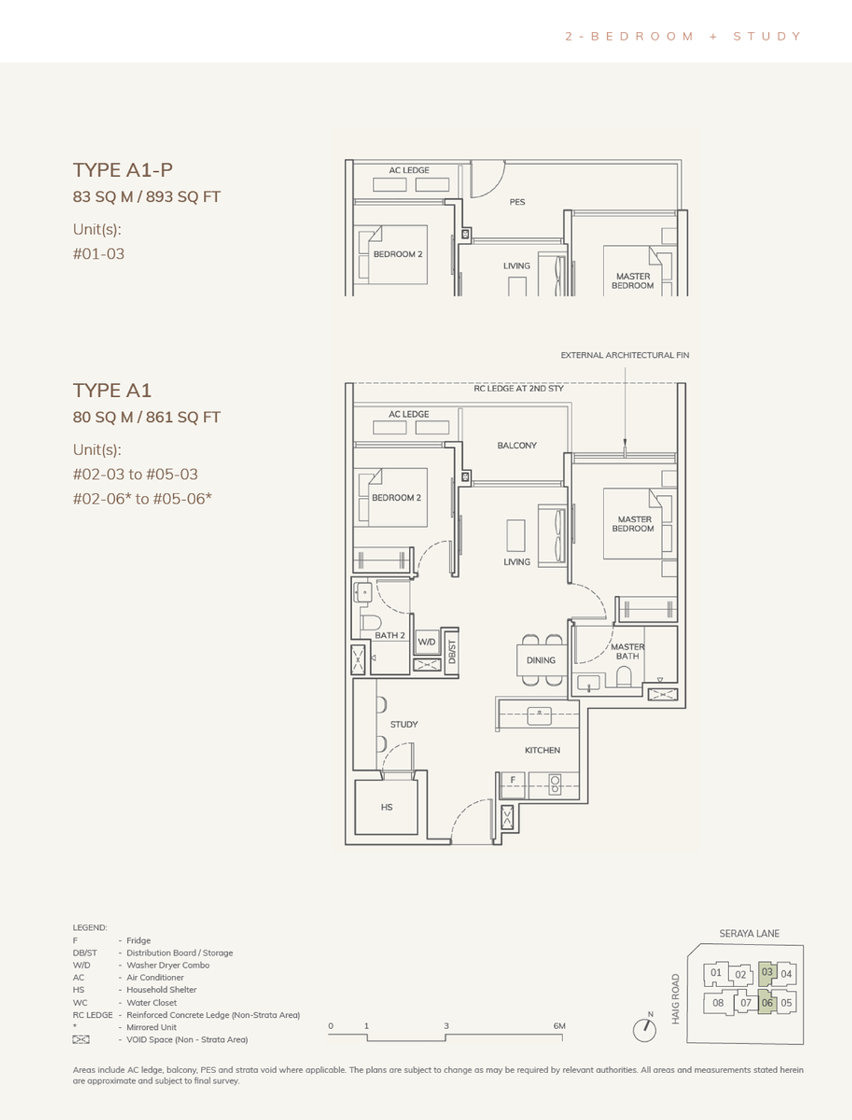 Ardor Residence A1 floor plan