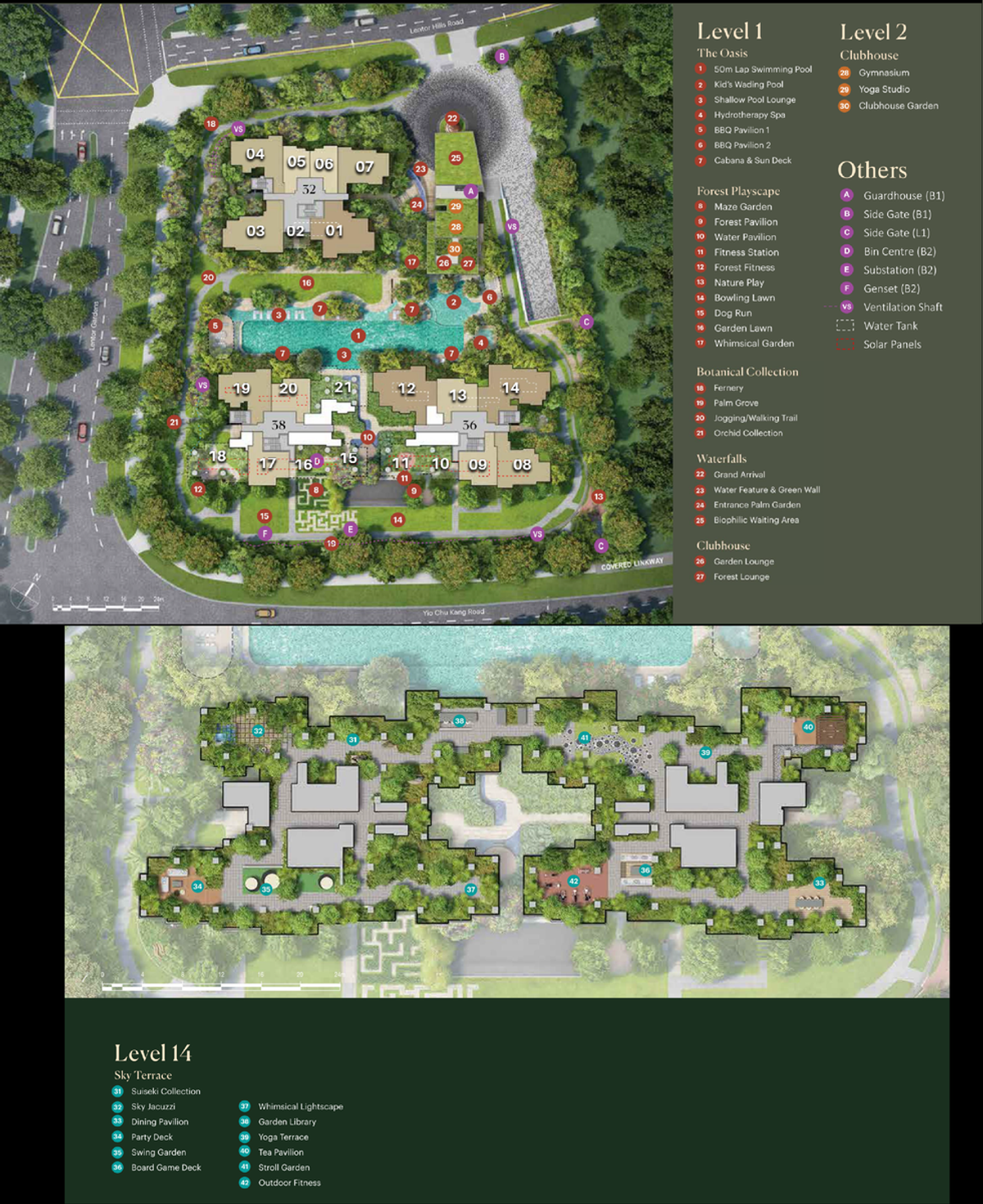 Lentoria site plan