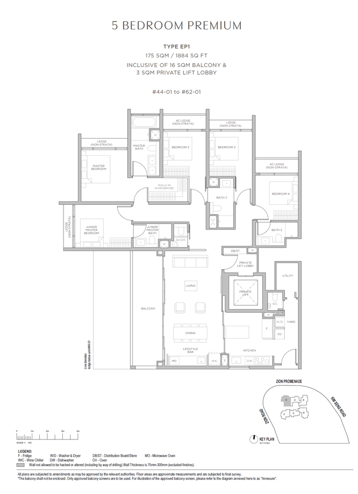 Promenade Peak EP1 floor plan