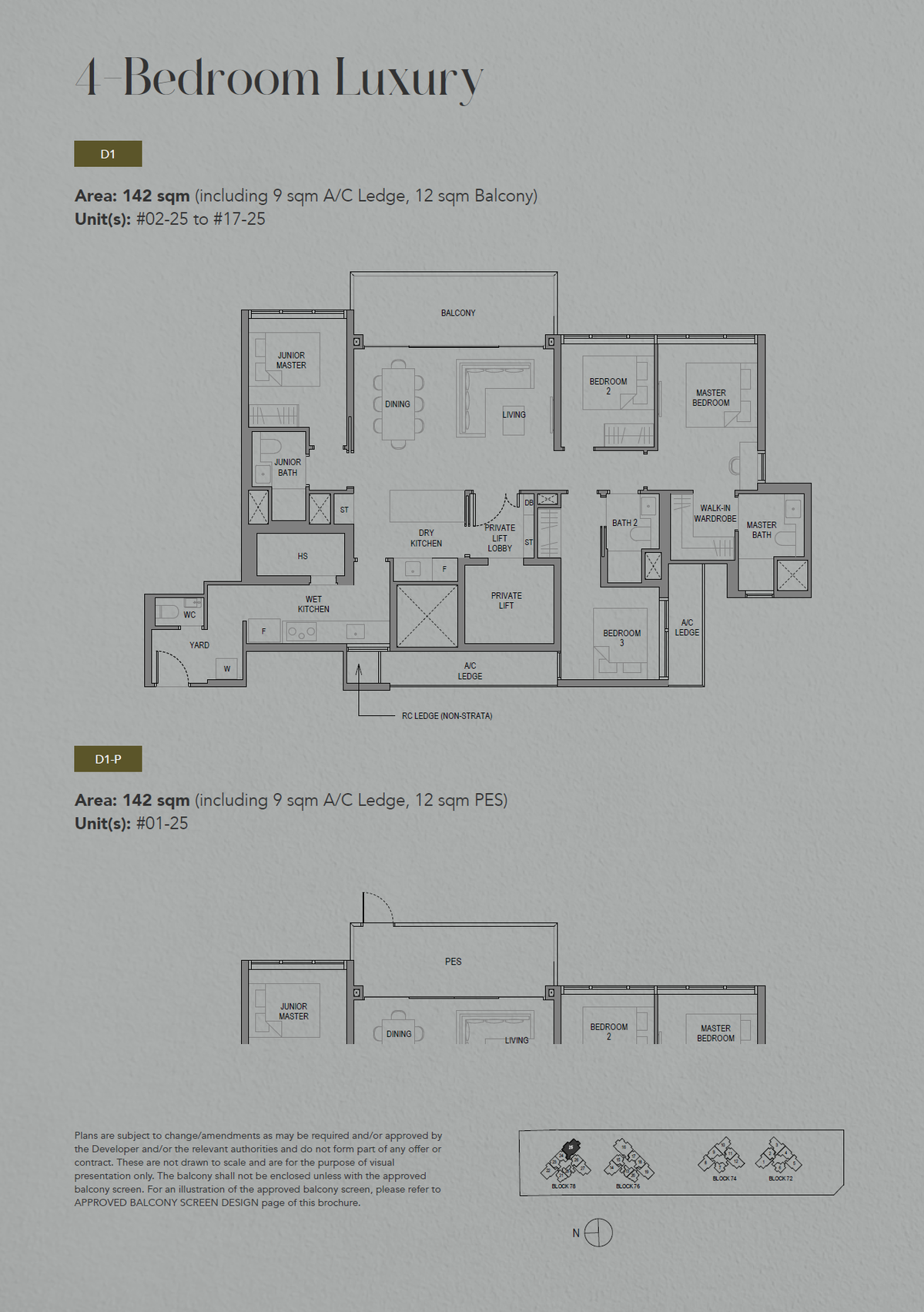 SORA 水岸華庭 D1 floor plan