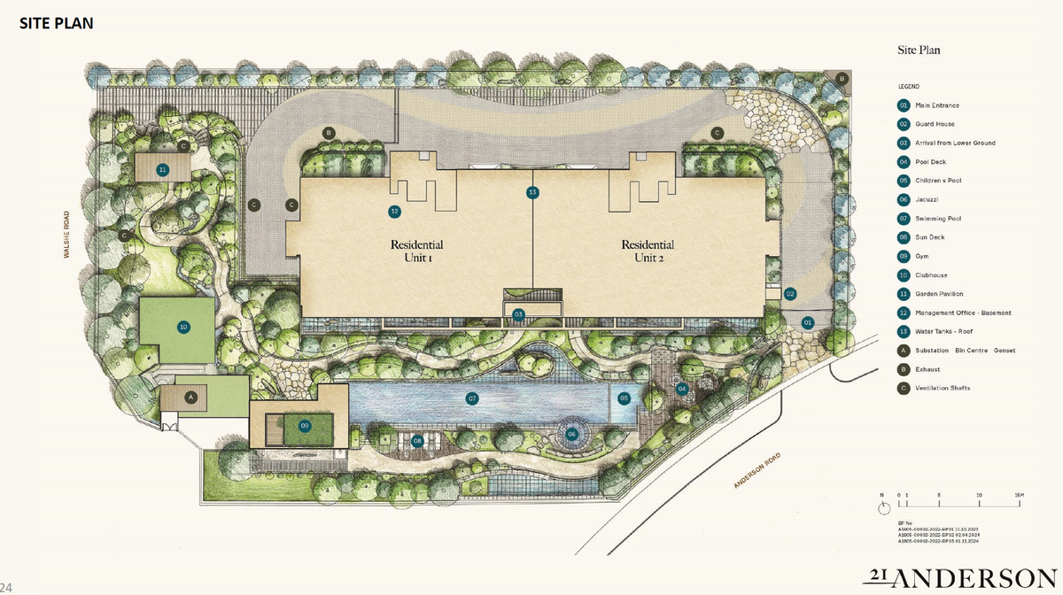 21 Anderson site plan