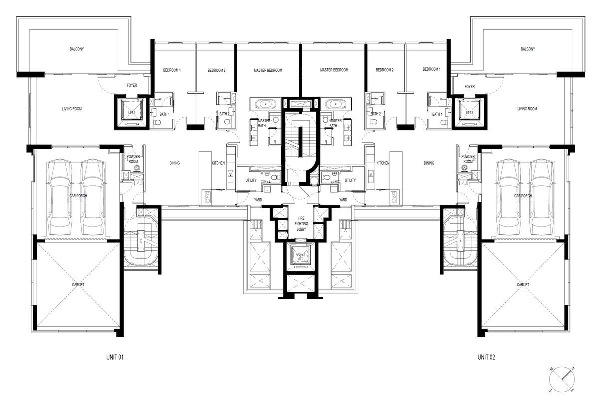 Reignwood Hamilton Scotts Typical Layout floor plan