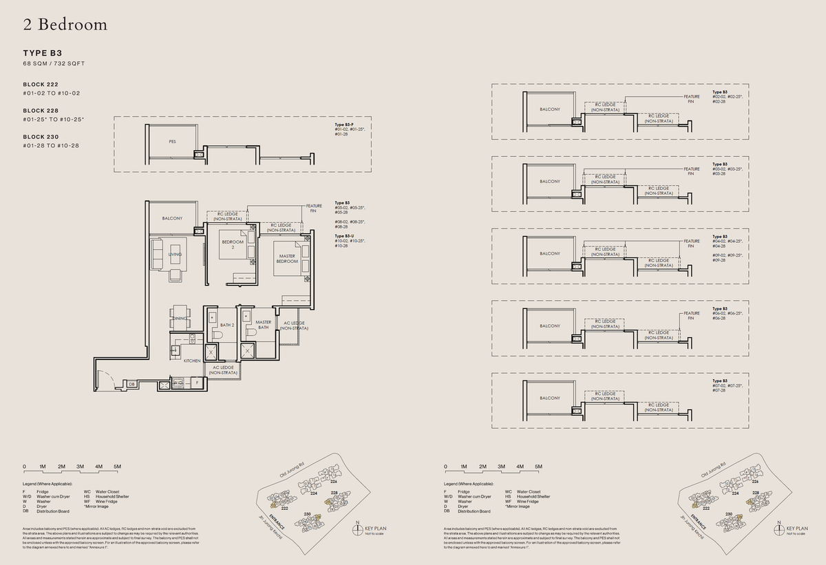 The Sen B3-P floor plan
