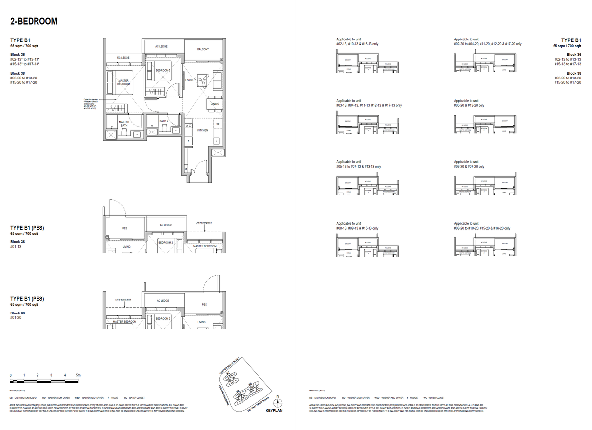 Lentoria B1 floor plan