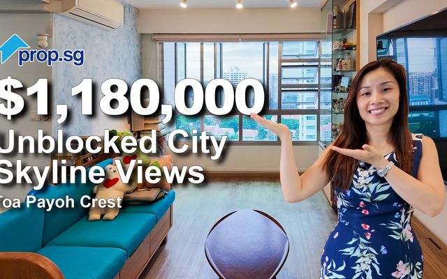 130A Lorong 1 Toa Payoh Crest HDB for Sale | Near 3 MRT Lines