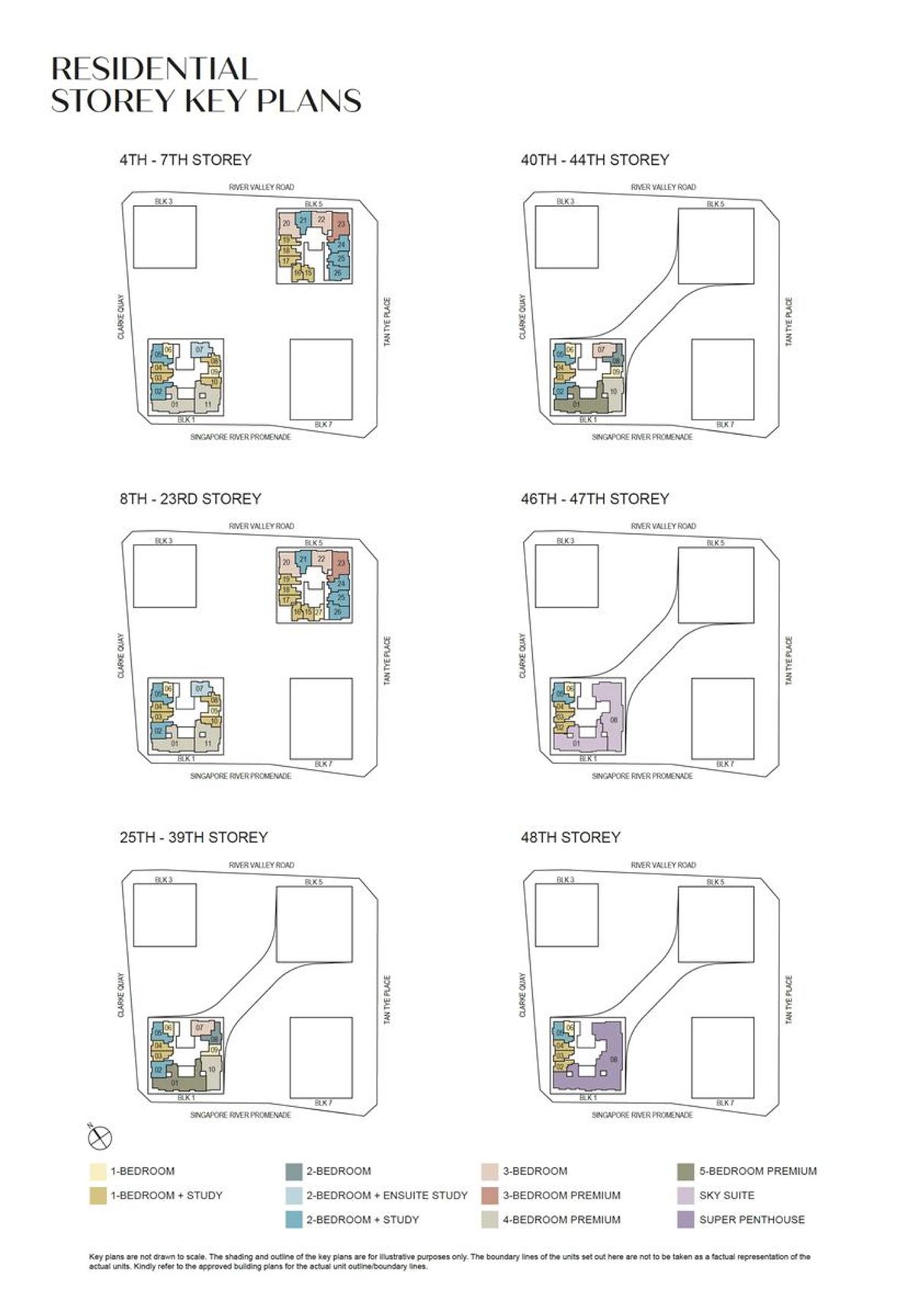 Canninghill Piers 康宁河湾 site plan