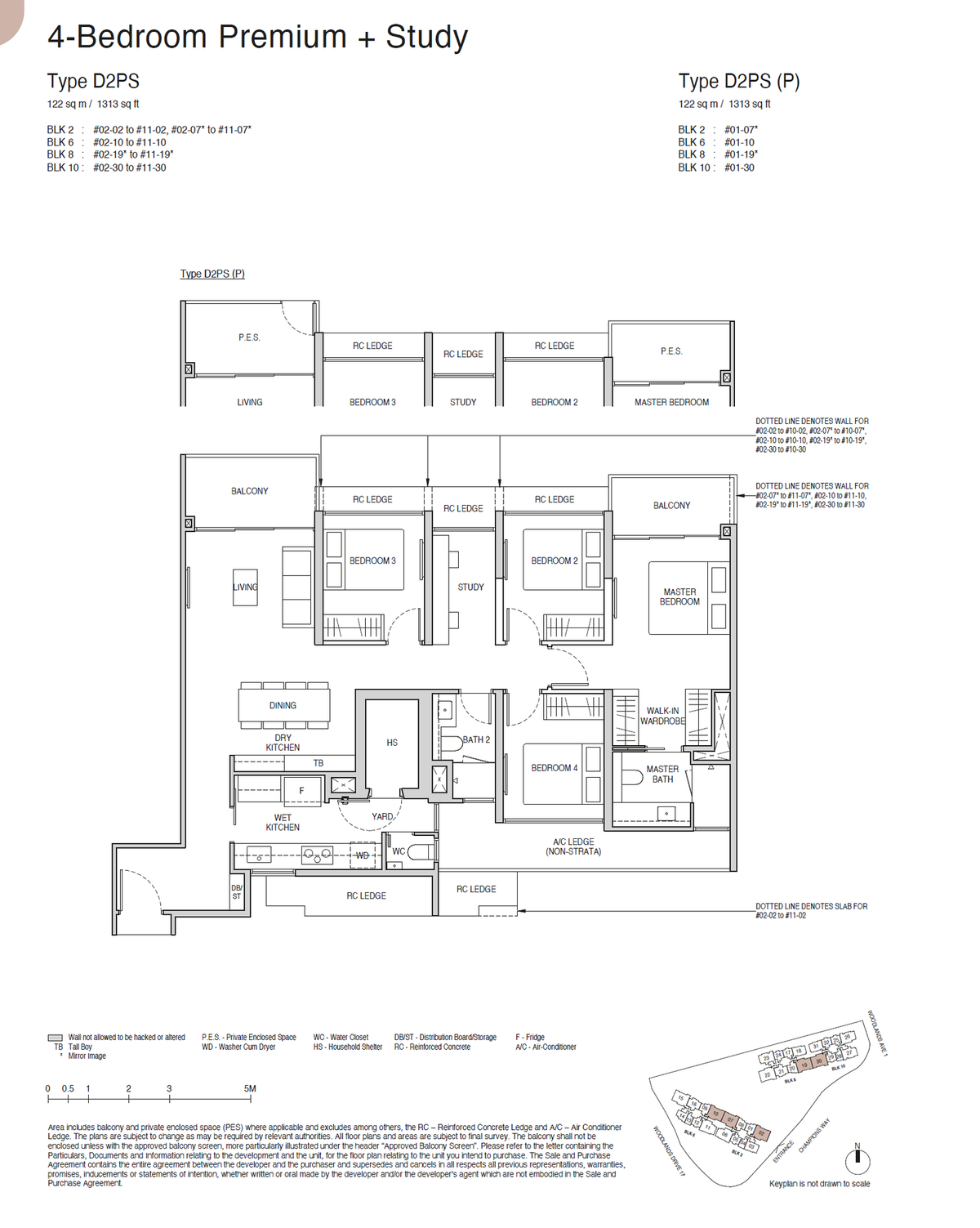 Norwood Grand 景林嘉园 D2PS floor plan