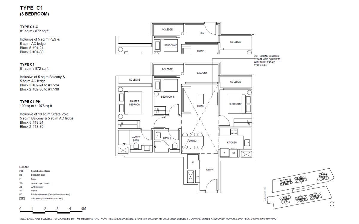 The Continuum 双悦园 C1 floor plan