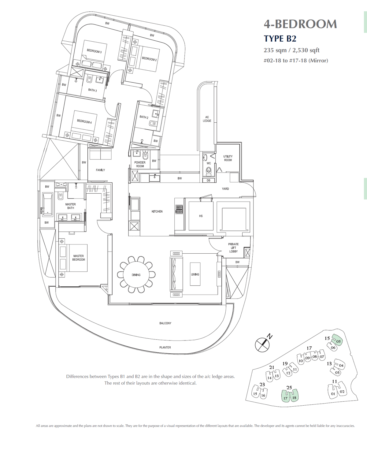 Cape Royale 御丰轩 B2 floor plan