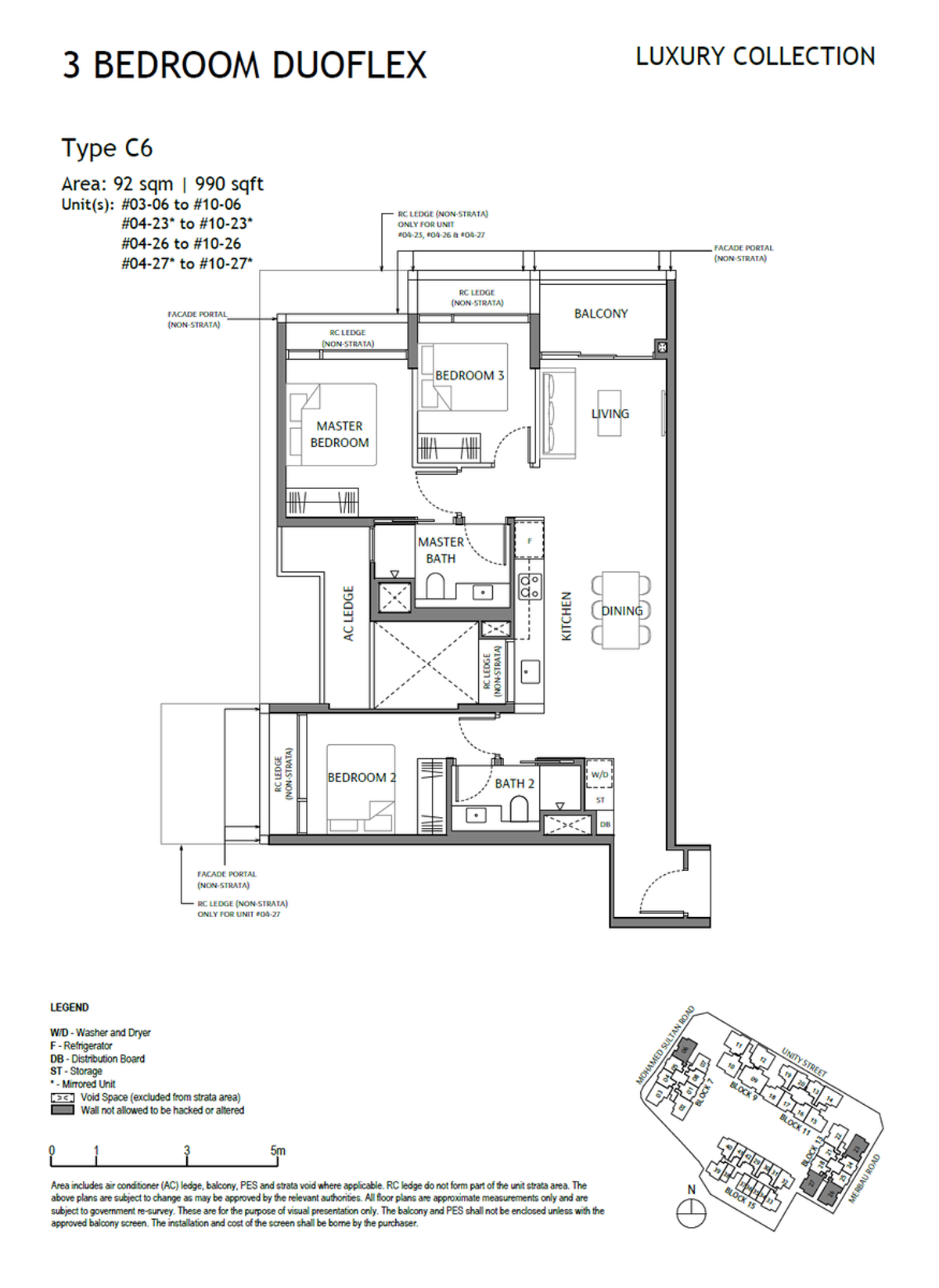 The Robertson Opus C6 floor plan