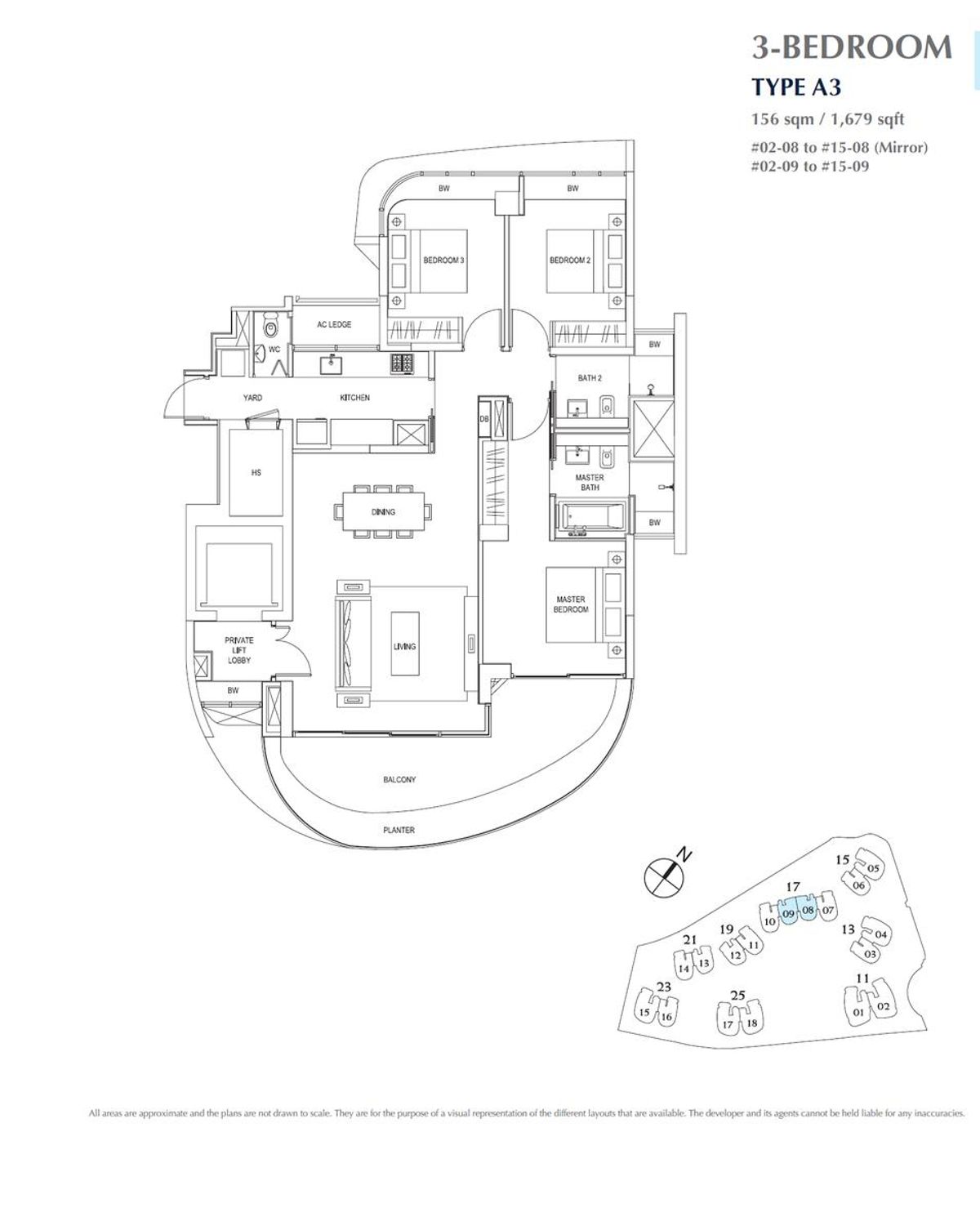 Cape Royale 御丰轩 A3 floor plan