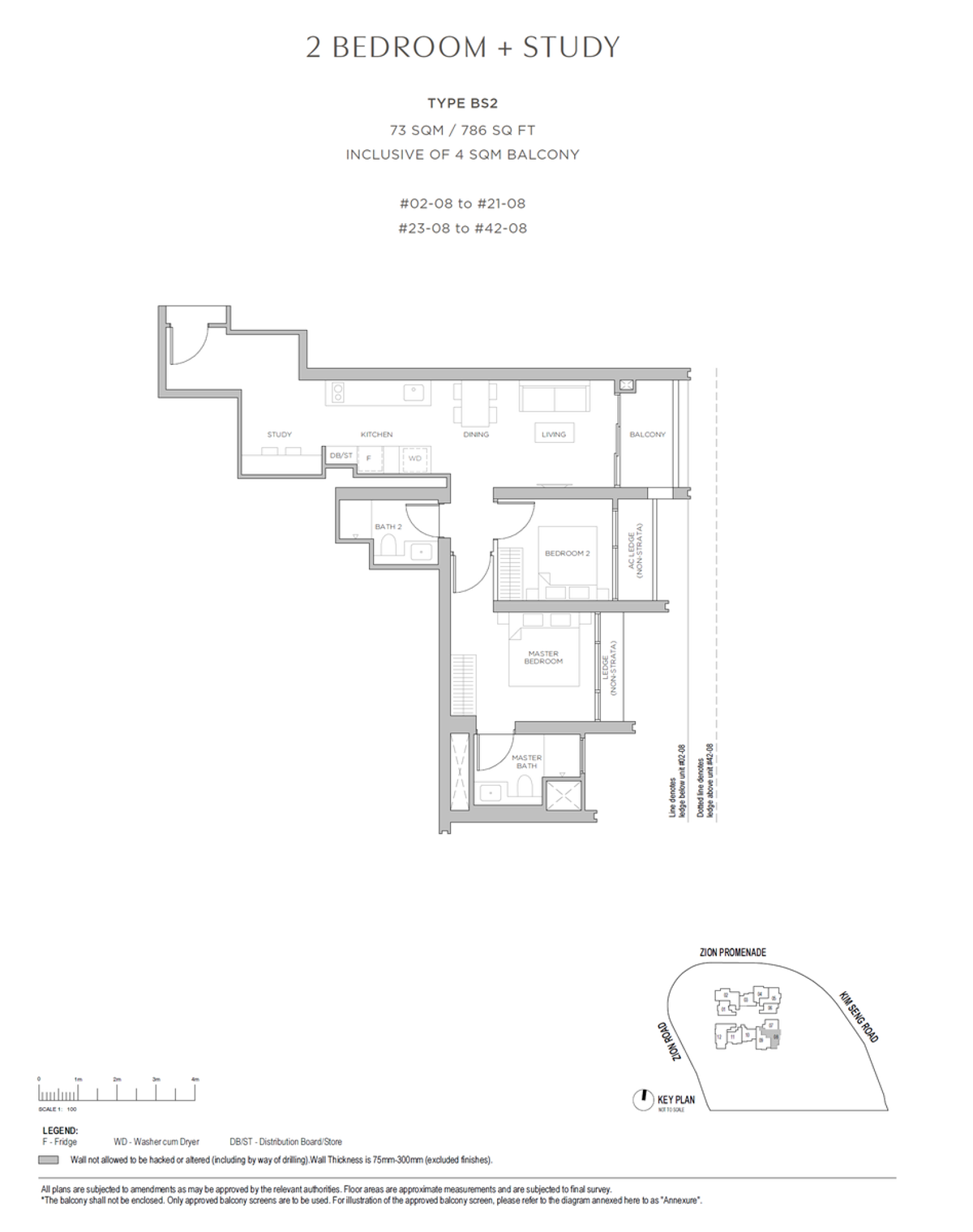 Promenade Peak BS2 floor plan