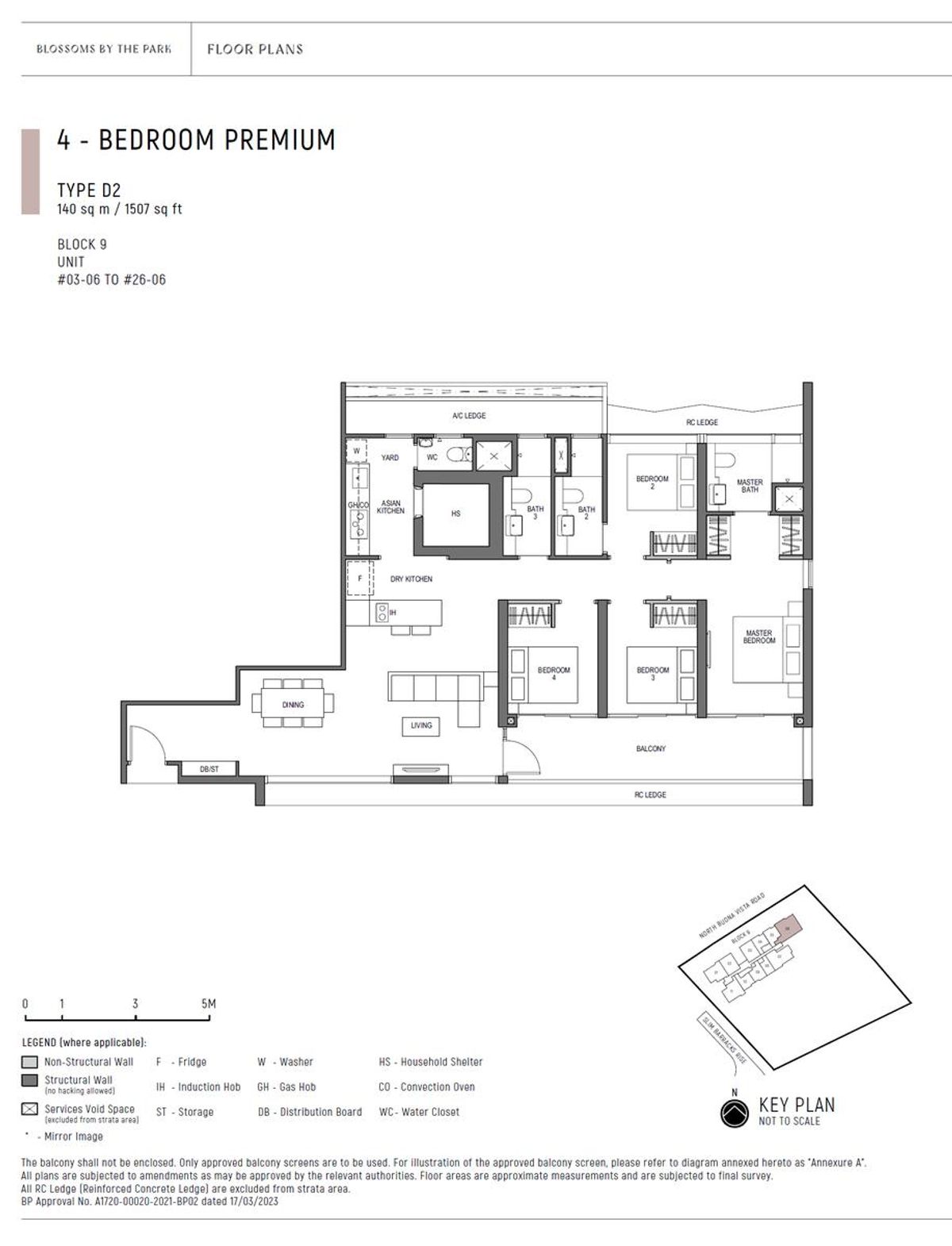 Blossoms By The Park D2 floor plan