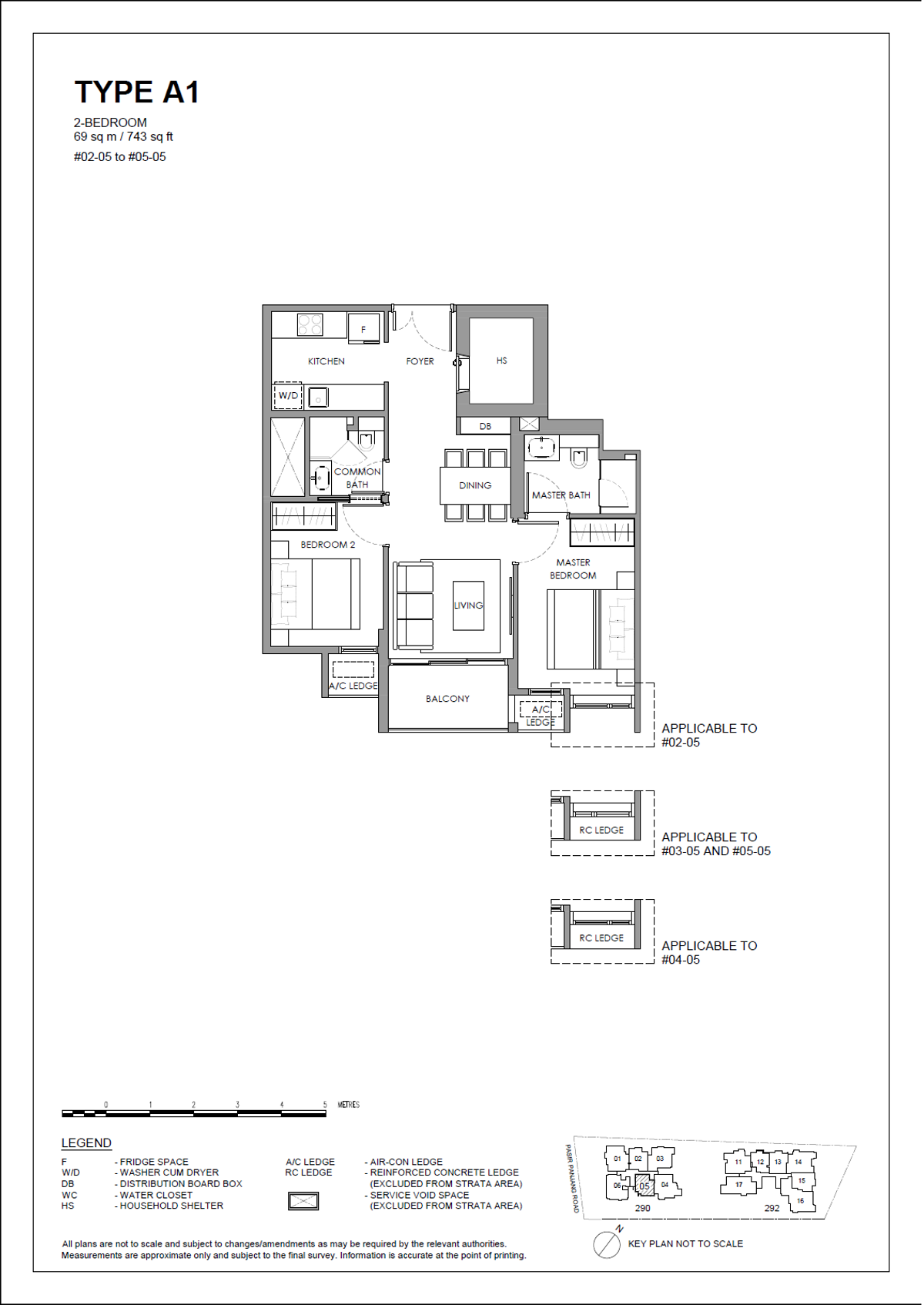 The Hillshore 锦绣山庄 A1 floor plan
