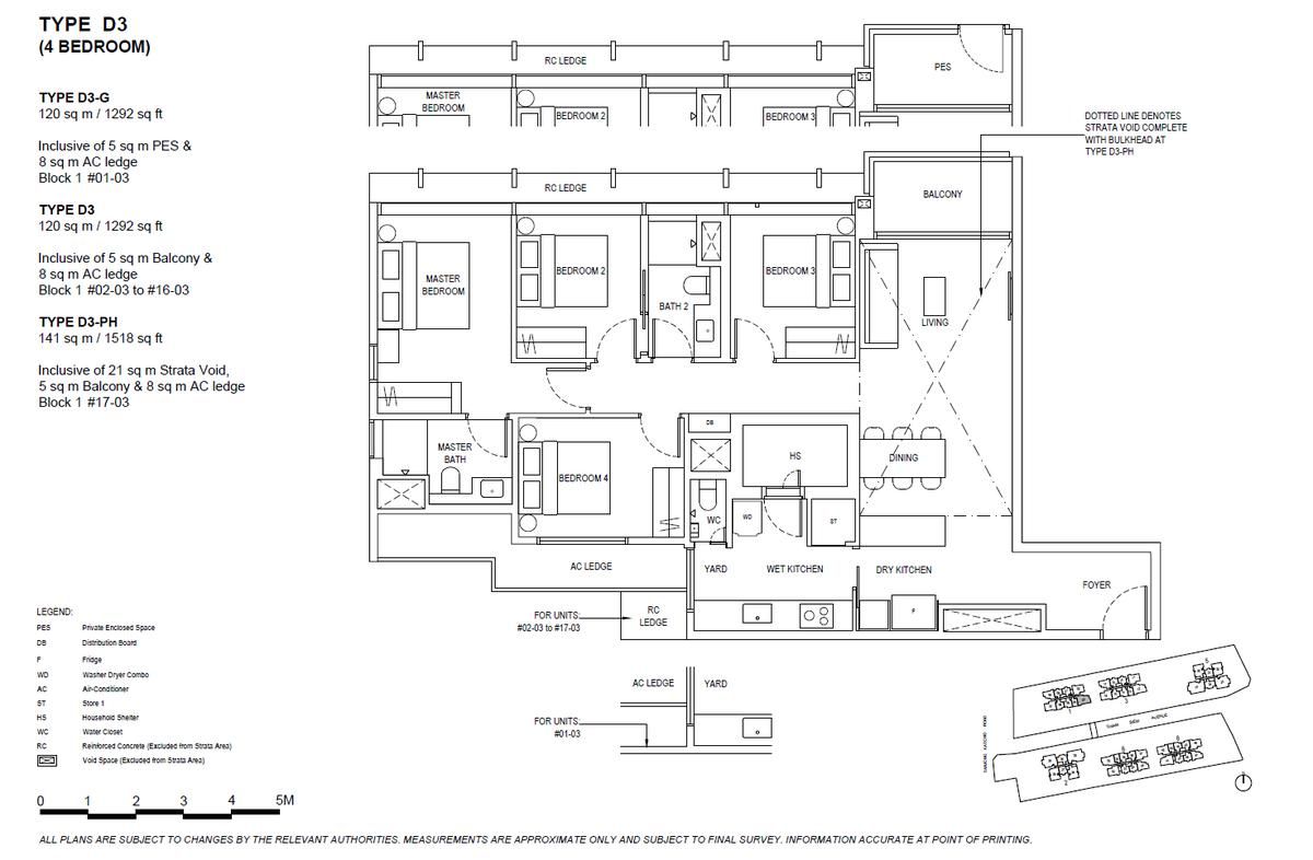 The Continuum 双悦园 D3 floor plan