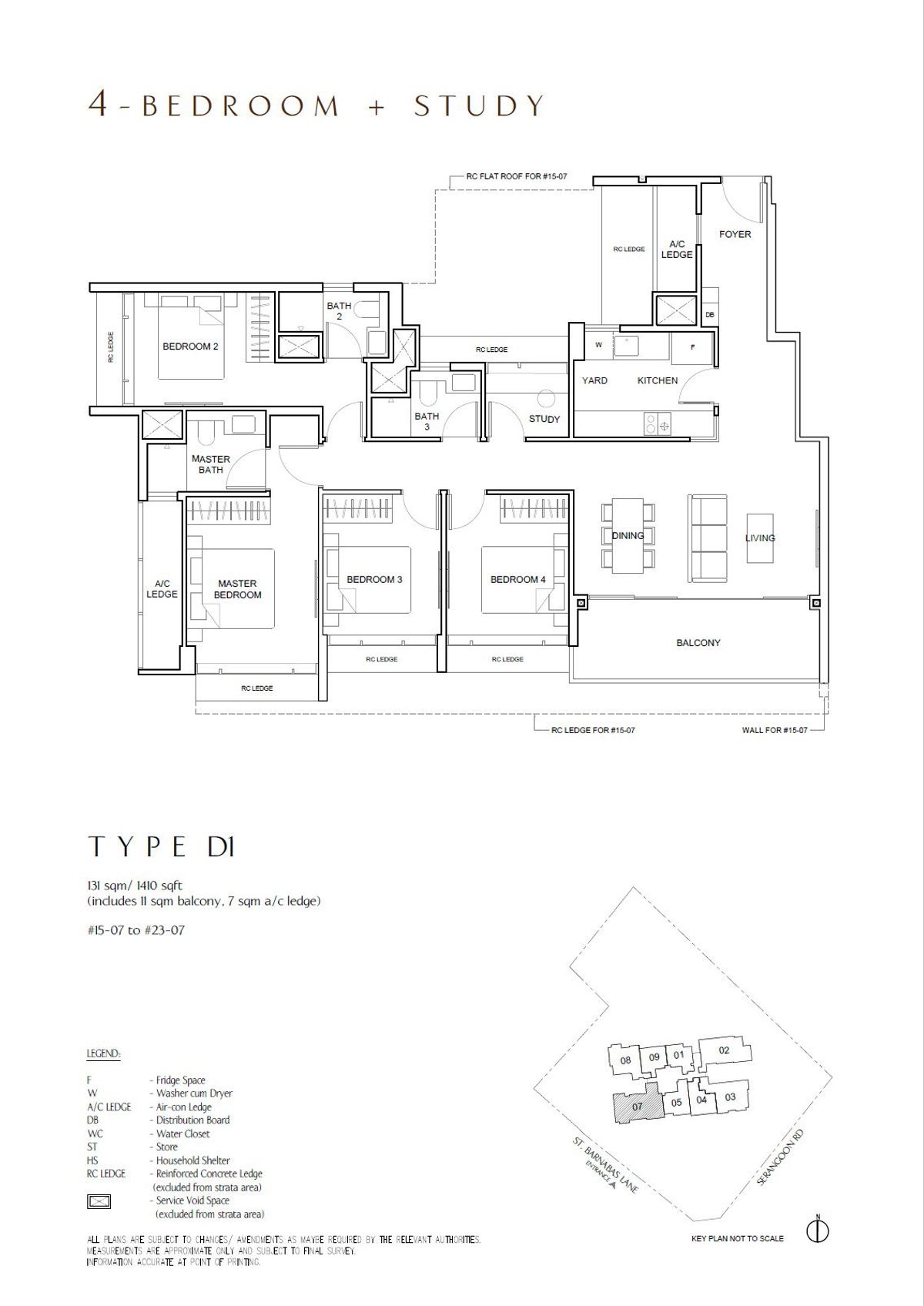 The Arcady at Boon Keng D1 floor plan