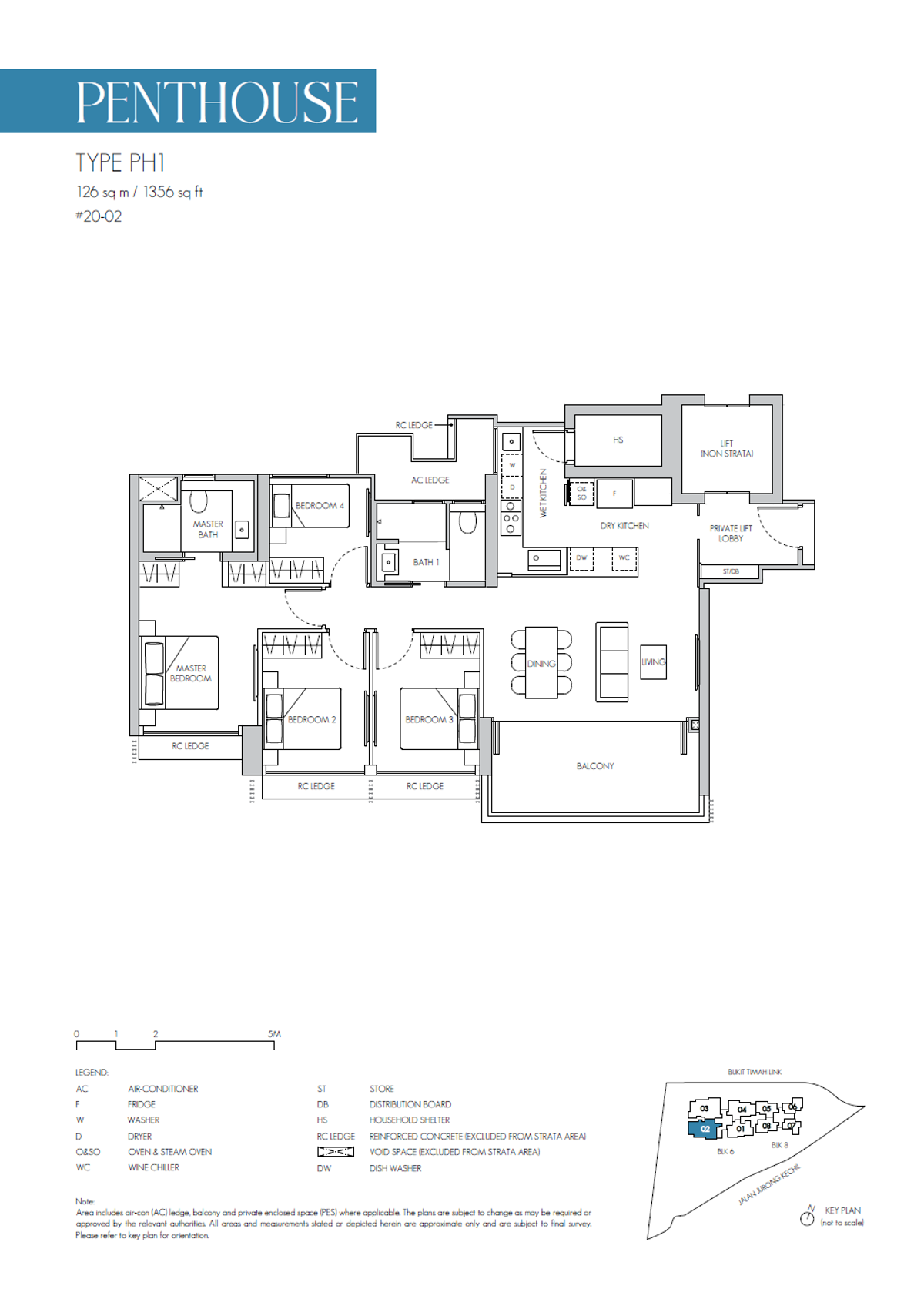 8@BT PH1 floor plan