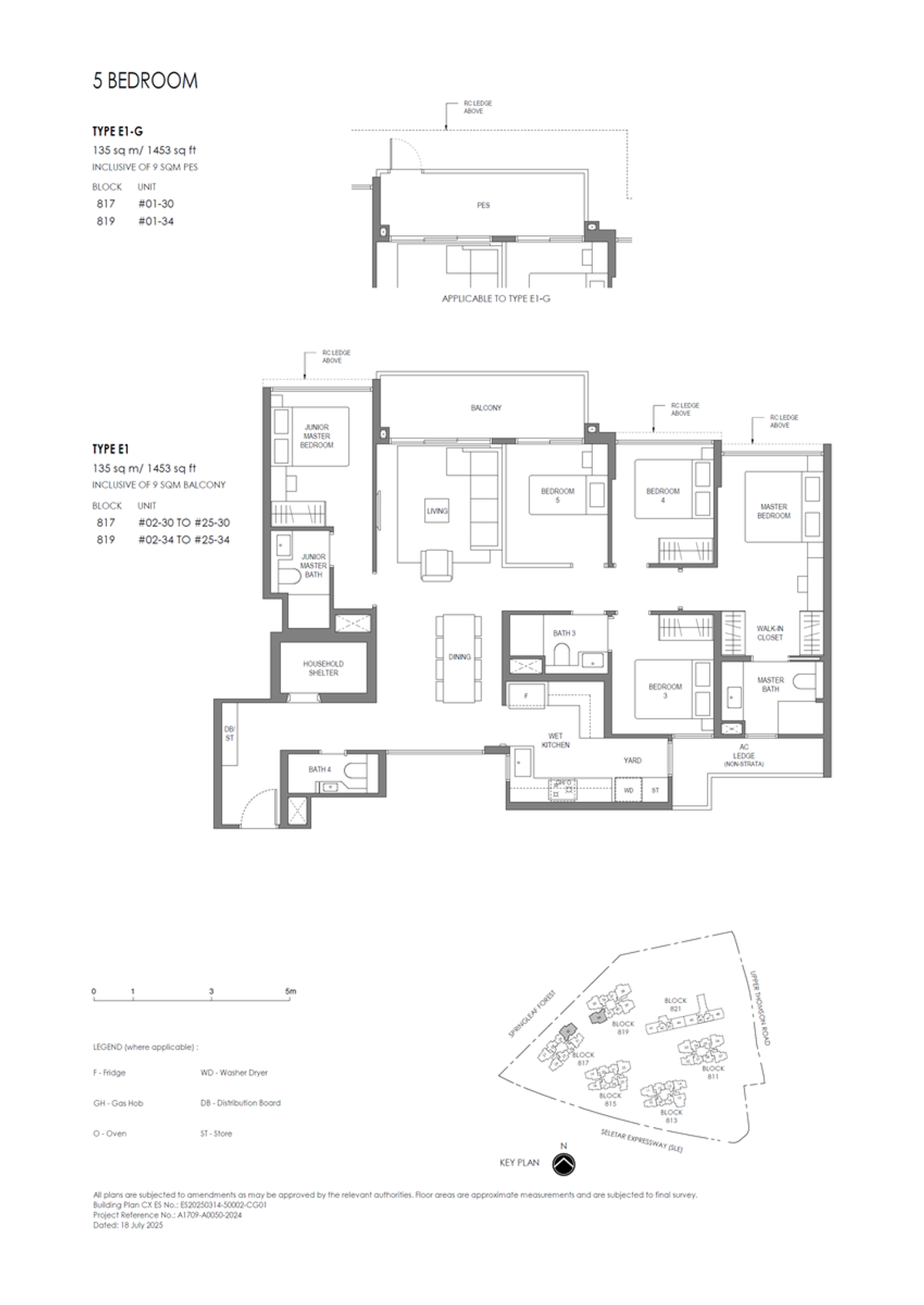 Springleaf Residence E1 floor plan