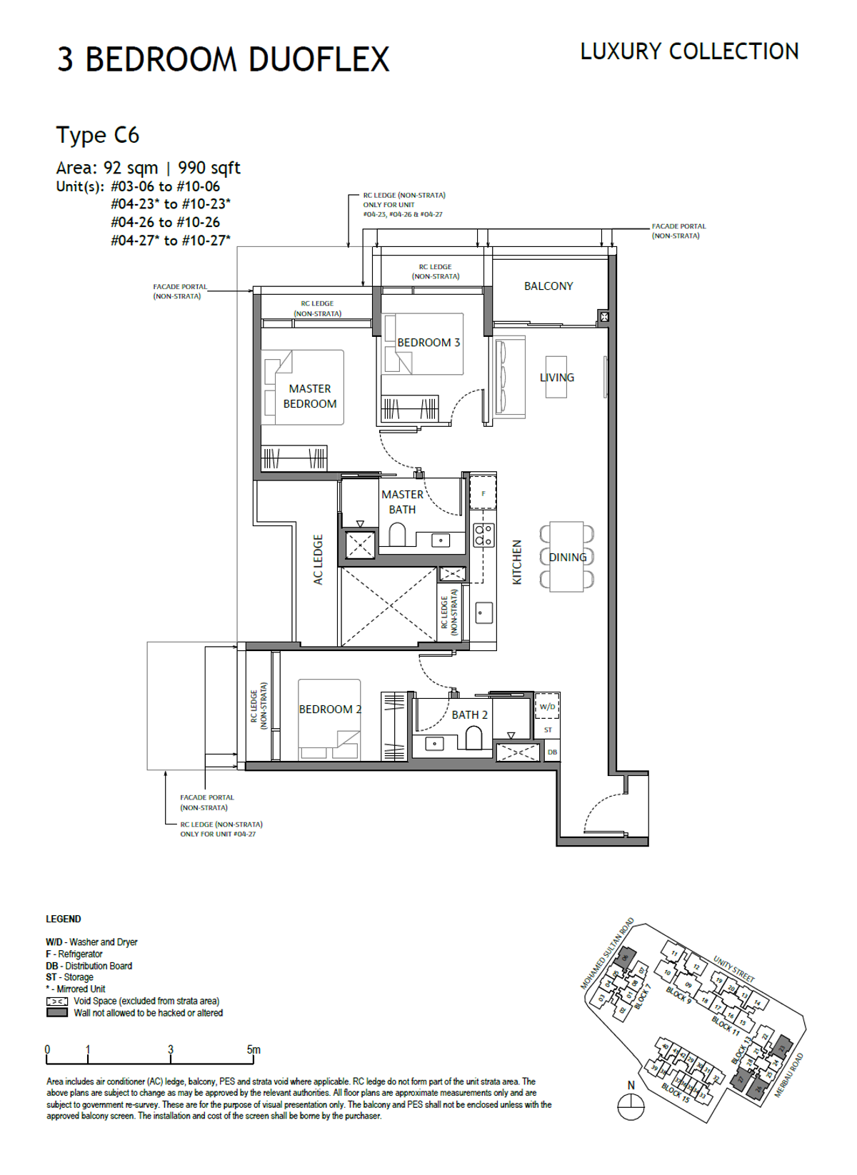 The Robertson Opus C6 floor plan