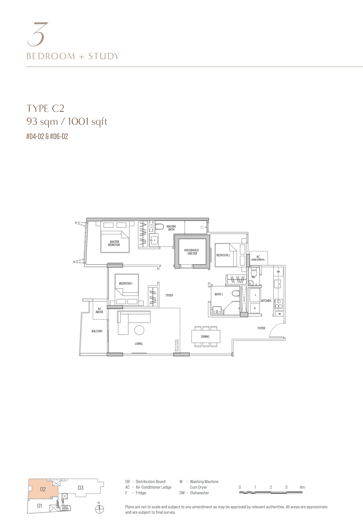 OCHO 富轩阁 C2 floor plan