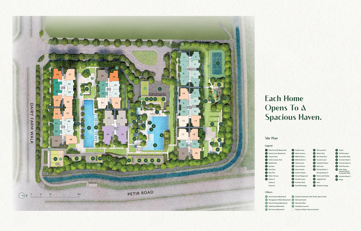 Narra Residences 翠岚轩 site plan