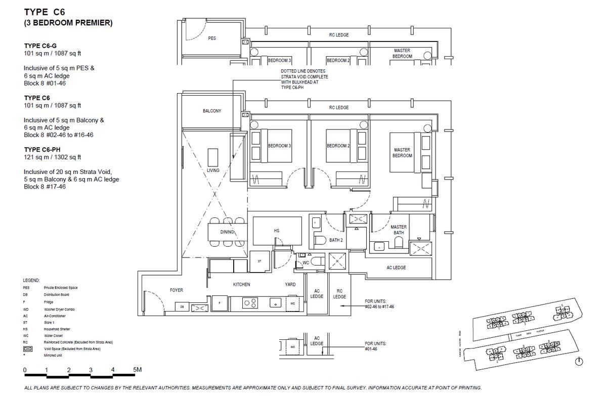 The Continuum 双悦园 C6 floor plan