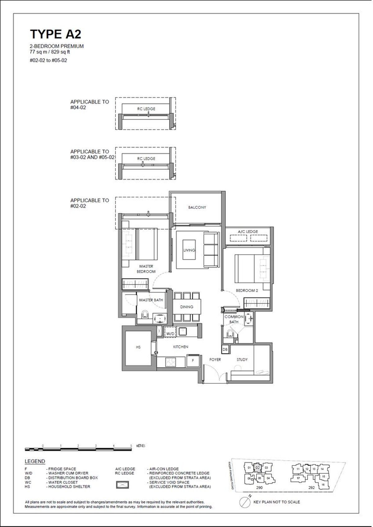 The Hillshore 锦绣山庄 A2 floor plan