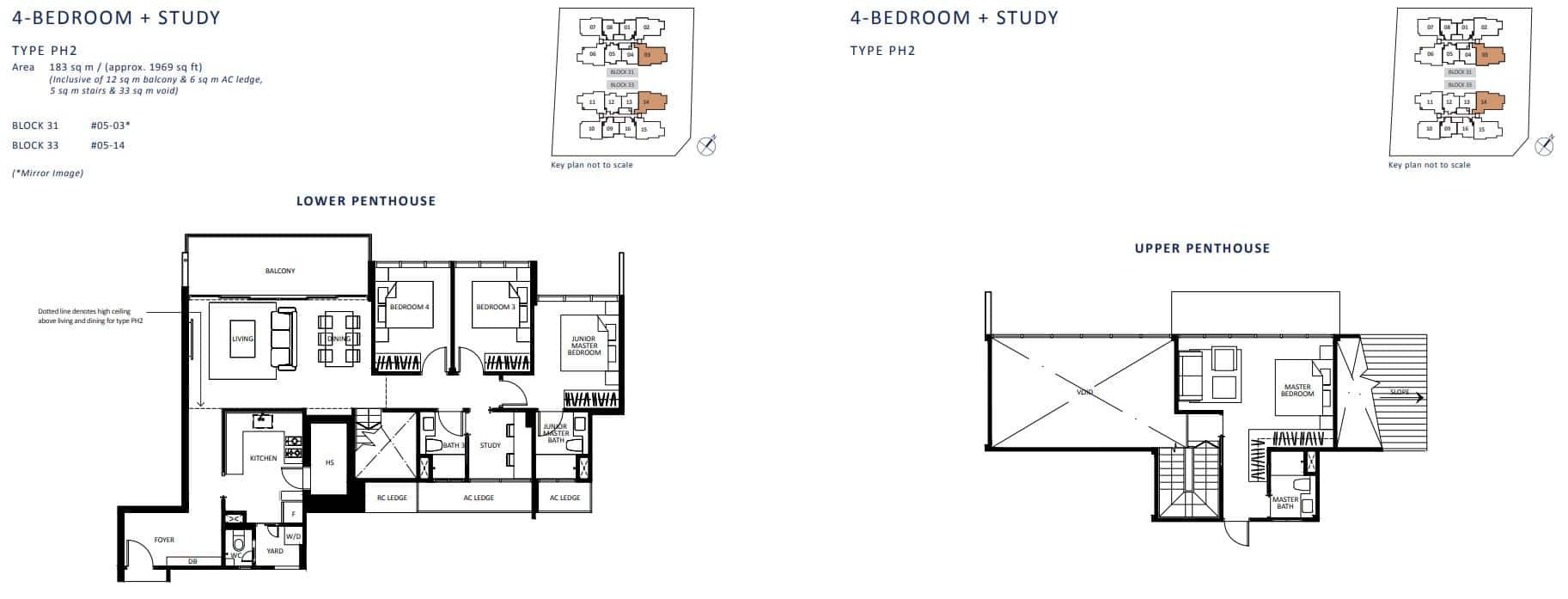 4-BEDROOM STUDY TYPE PH2