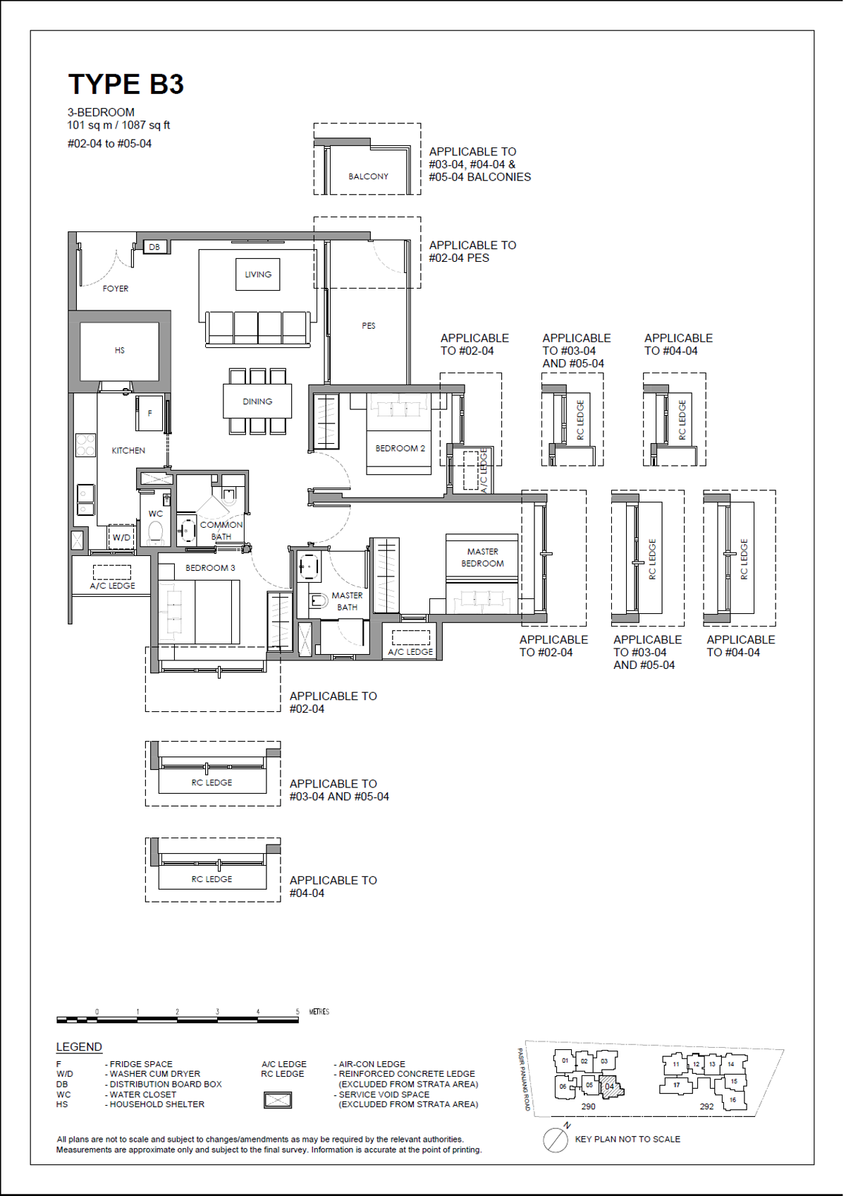 The Hillshore 锦绣山庄 B3 floor plan