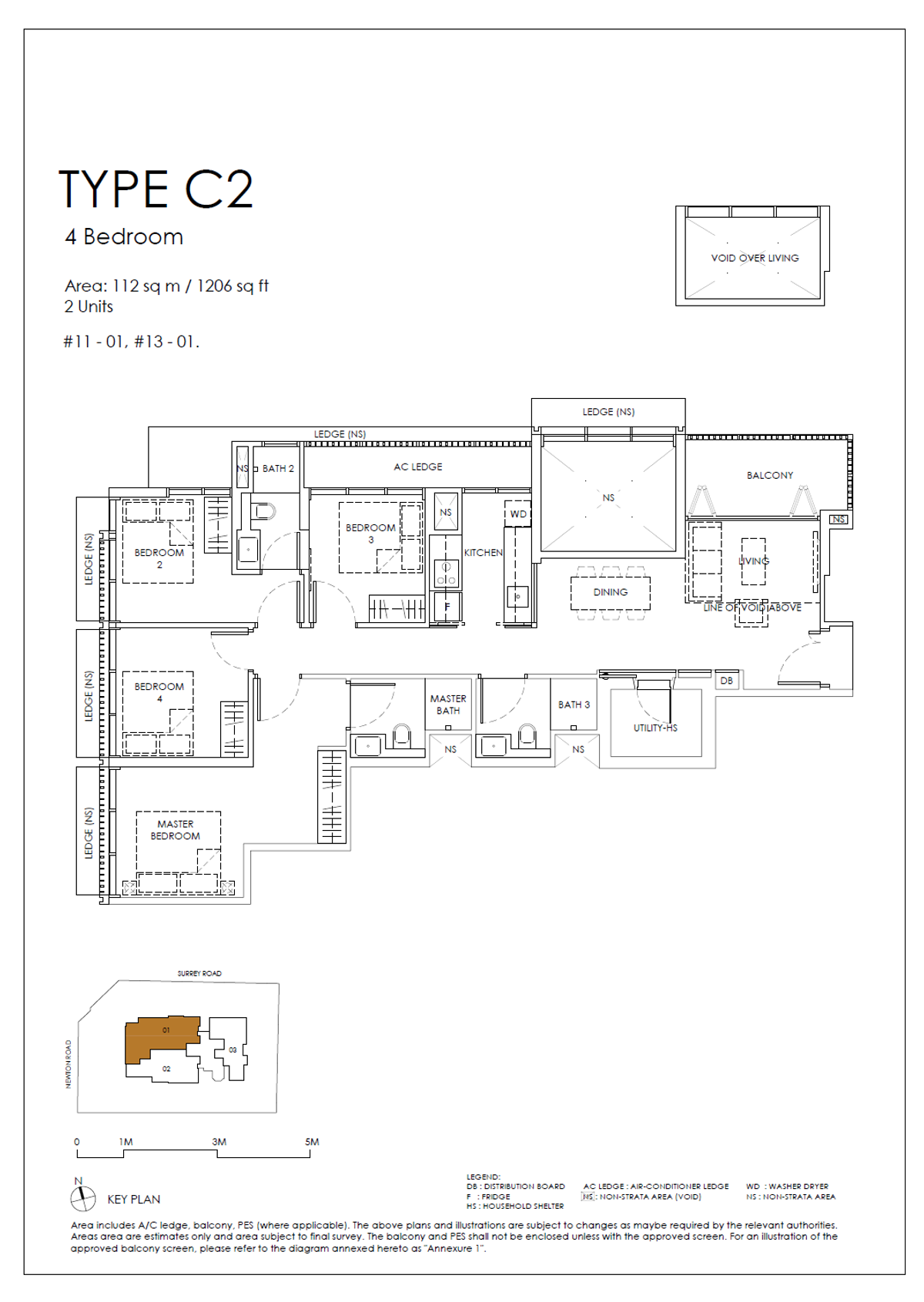 Sanctuary@Newton C2 floor plan